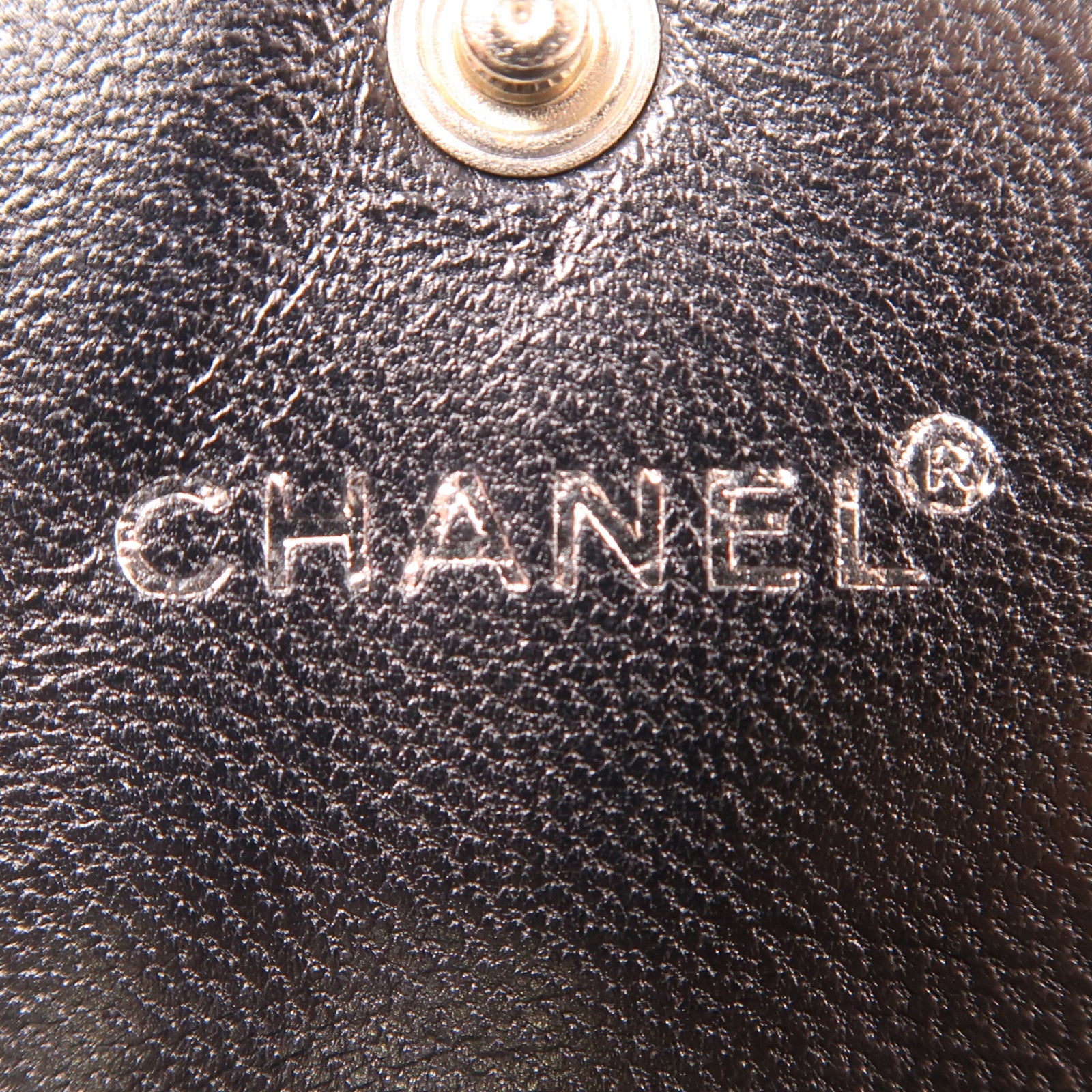 CHANEL 漆皮皮革Wallet銀扣錢包