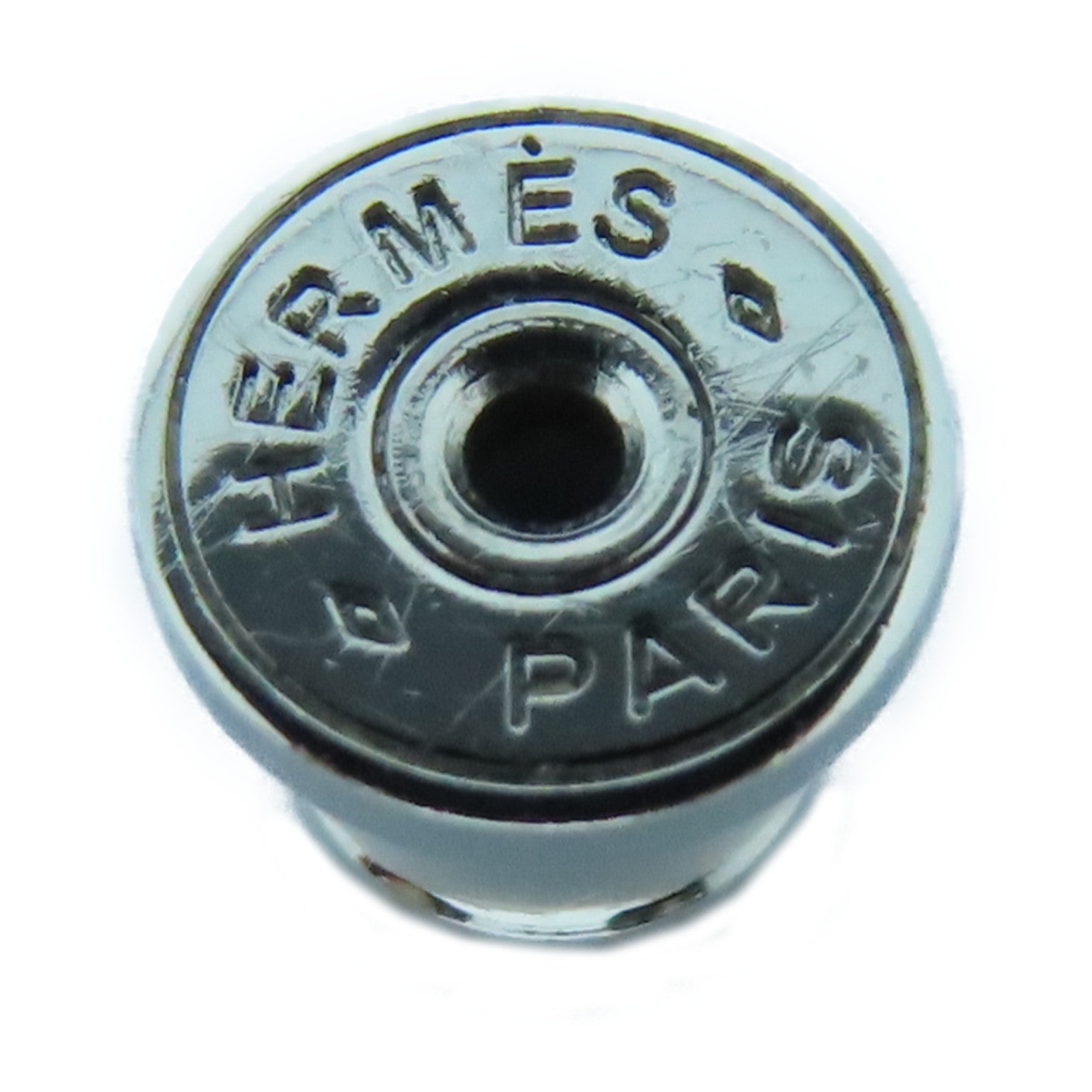 HERMES 【激減優惠】金屬Eileen Earrings耳環橙色/銀色