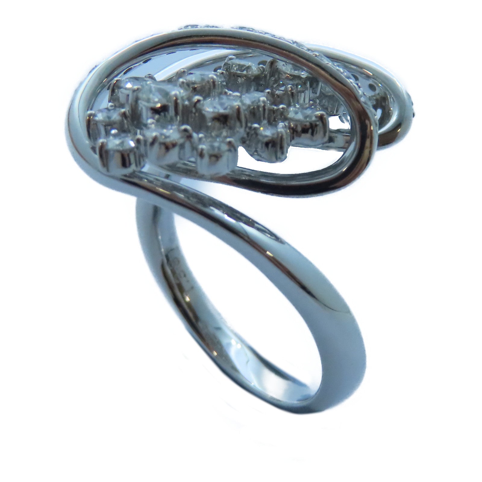 JEWELRY 【激減優惠】18K白金Diamond Ring 1.38ct鑽石戒指US#6.5