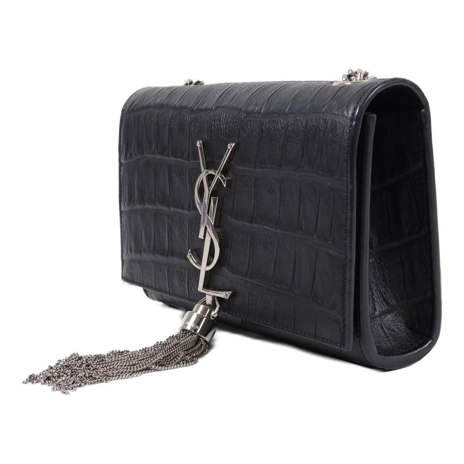 SAINT LAURENT 牛皮皮革Kate Small鏈帶肩背袋