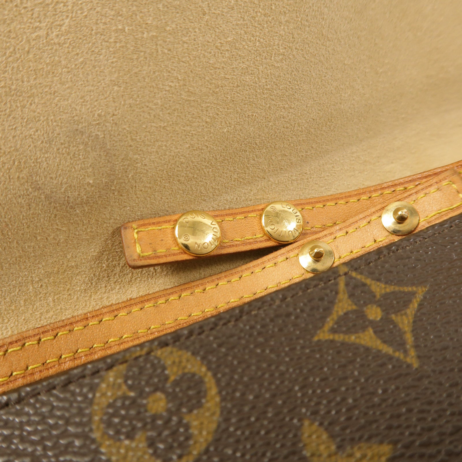 LOUIS VUITTON Monogram Pochette Twin GM金扣肩背袋