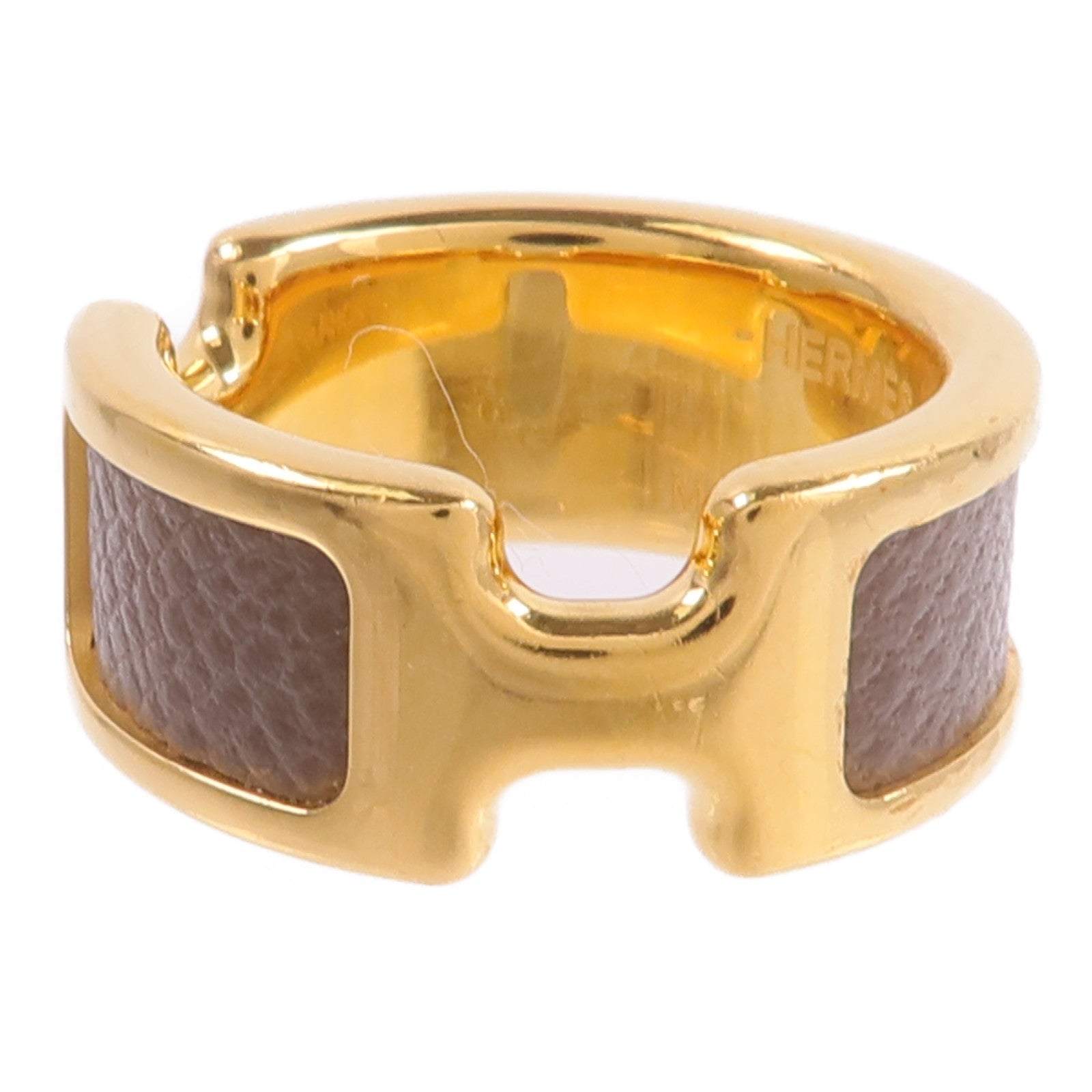 HERMES 金屬/Madame Olympe Ring戒指Etoupe
