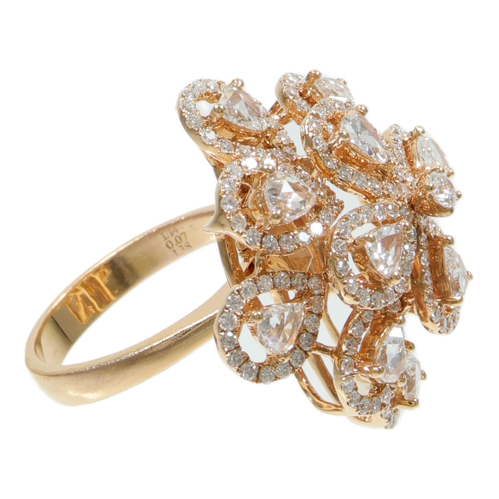 JEWELRY 18K玫瑰金Diamond Ring鑽石戒指