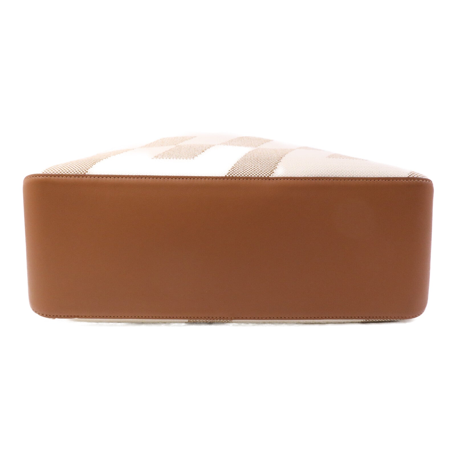 HERMES Toile H/Swift皮革Cabas H En Biais 40手挽袋