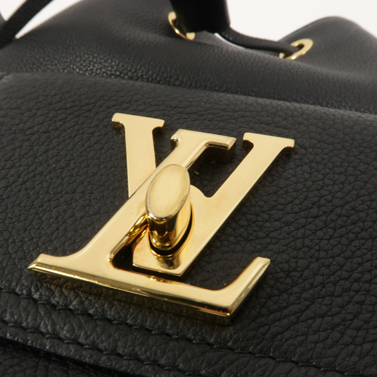 LOUIS VUITTON 牛皮皮革Lockme bucket手挽肩背兩用袋