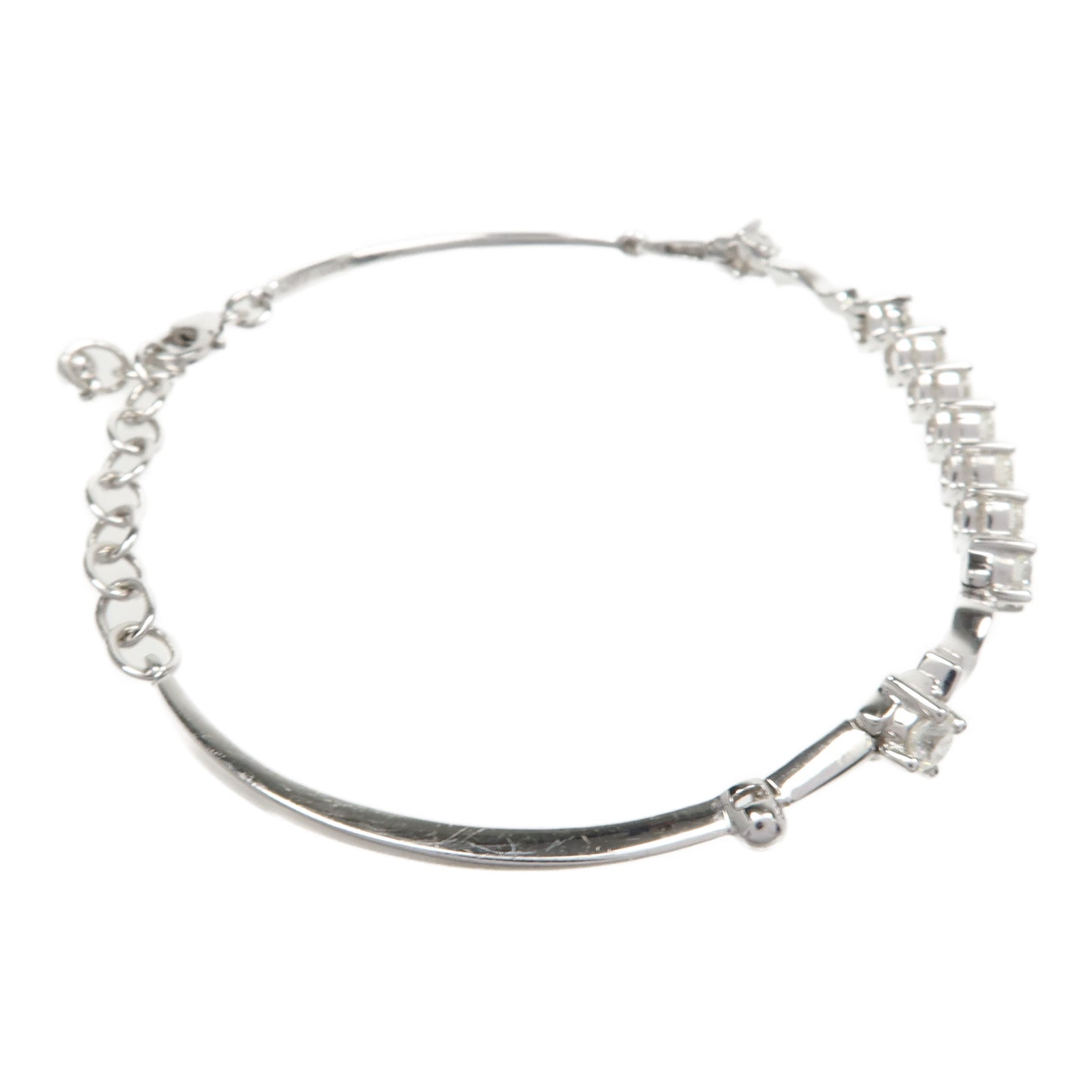 JEWELRY 18K白金Diamond Bracelet鑽石手鏈