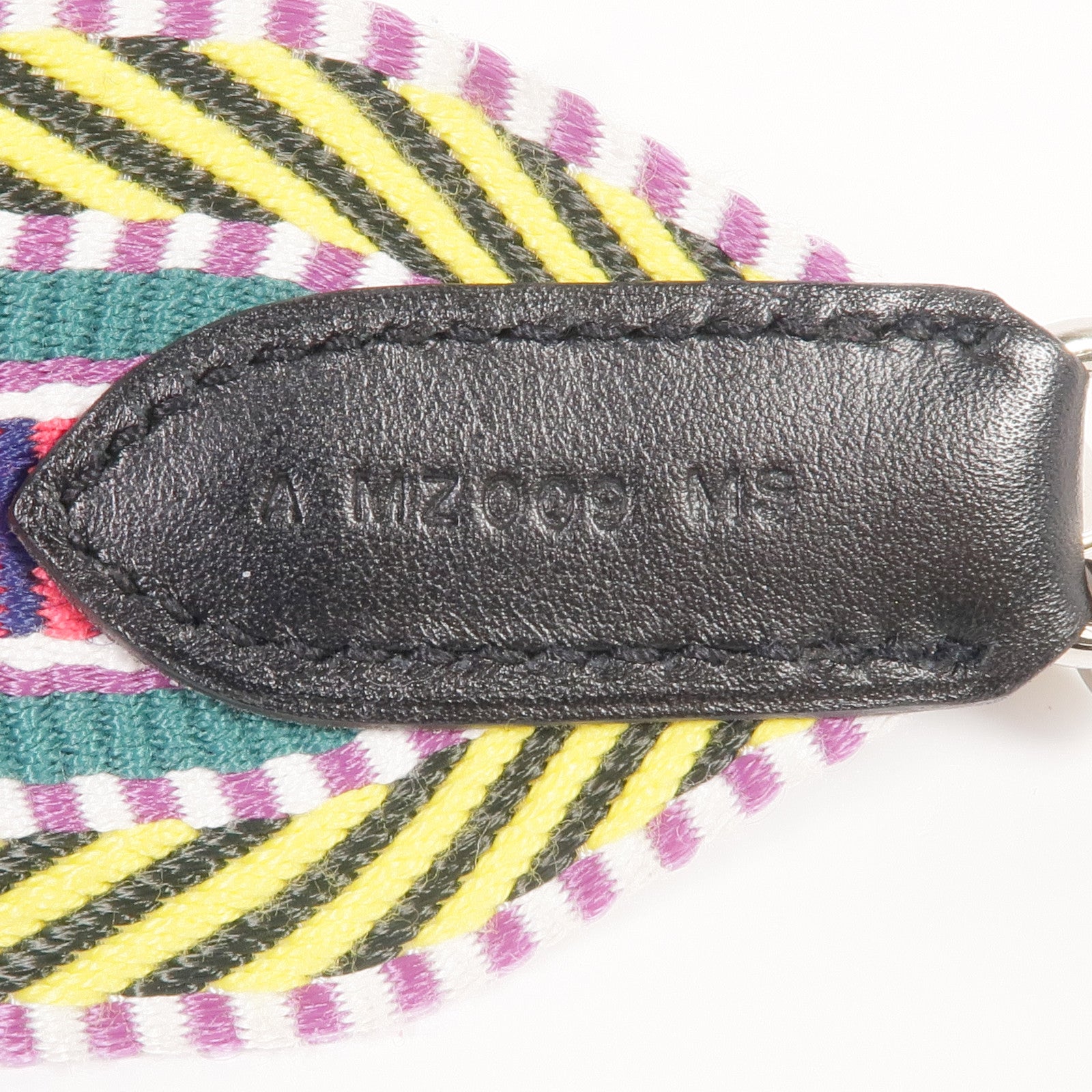 HERMES 帆布Hermes Shoulder Strap銀扣掛飾