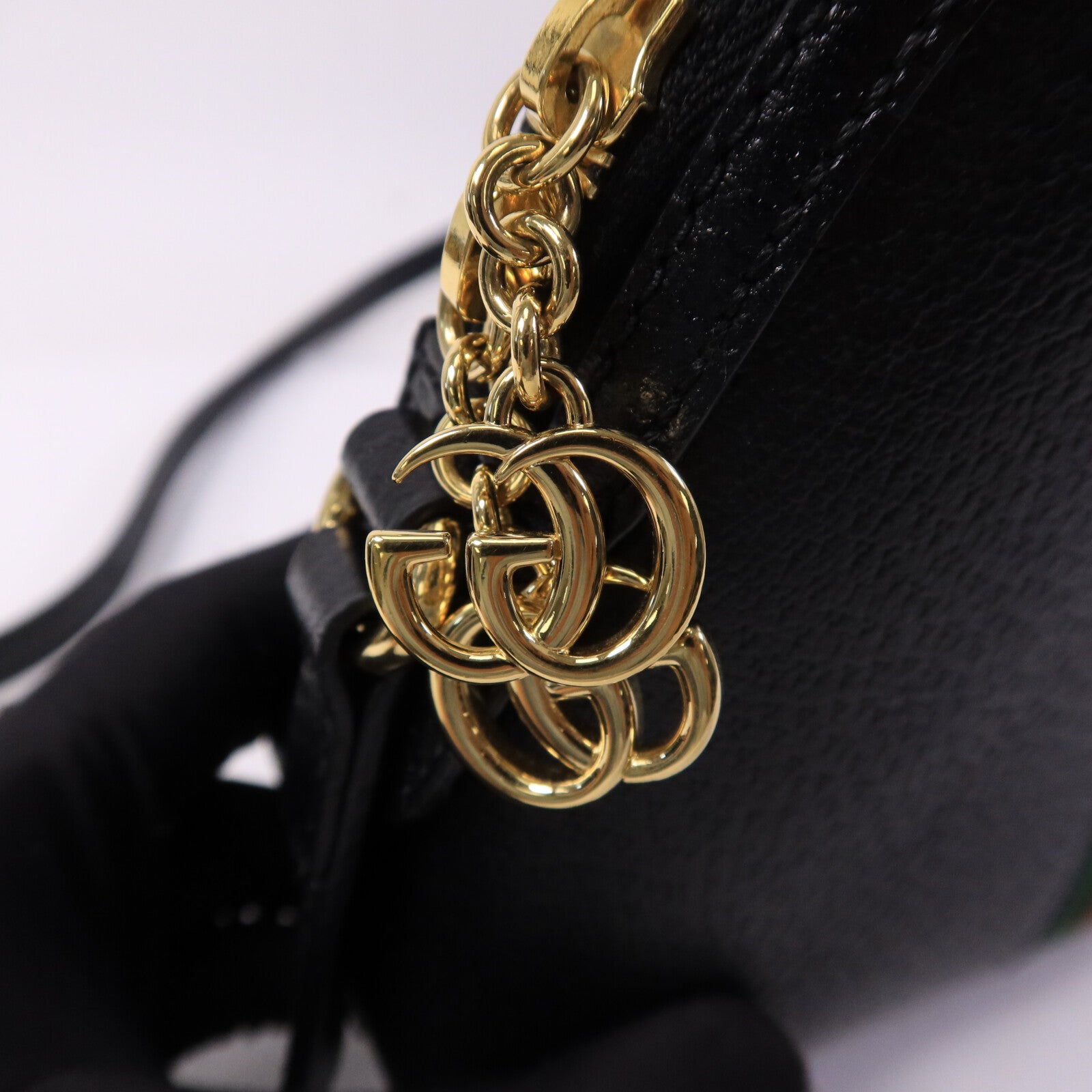 GUCCI 牛皮皮革Ophidia Shoulder Bag金扣肩背袋