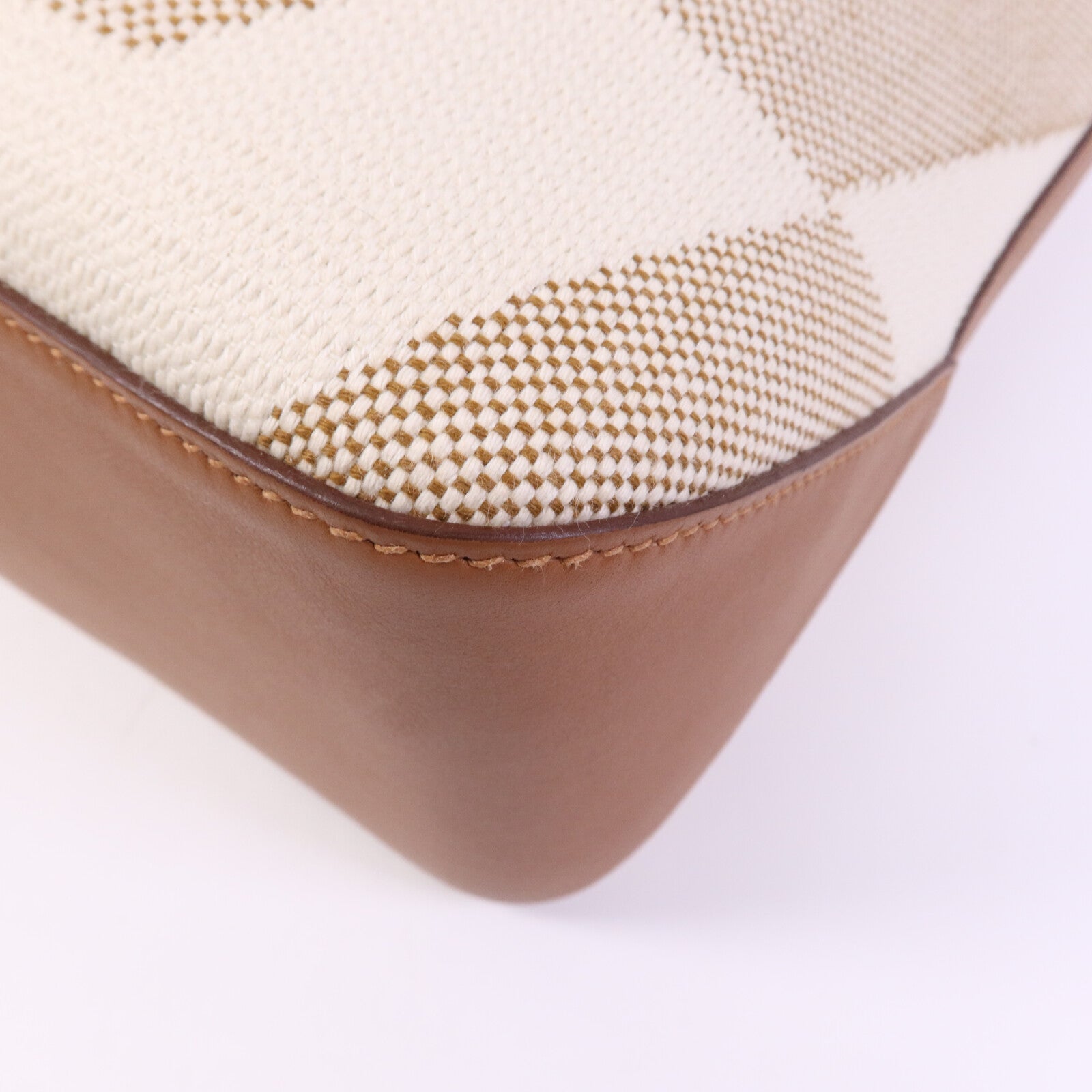 HERMES Toile H/Swift皮革Cabas H En Biais 40手挽袋
