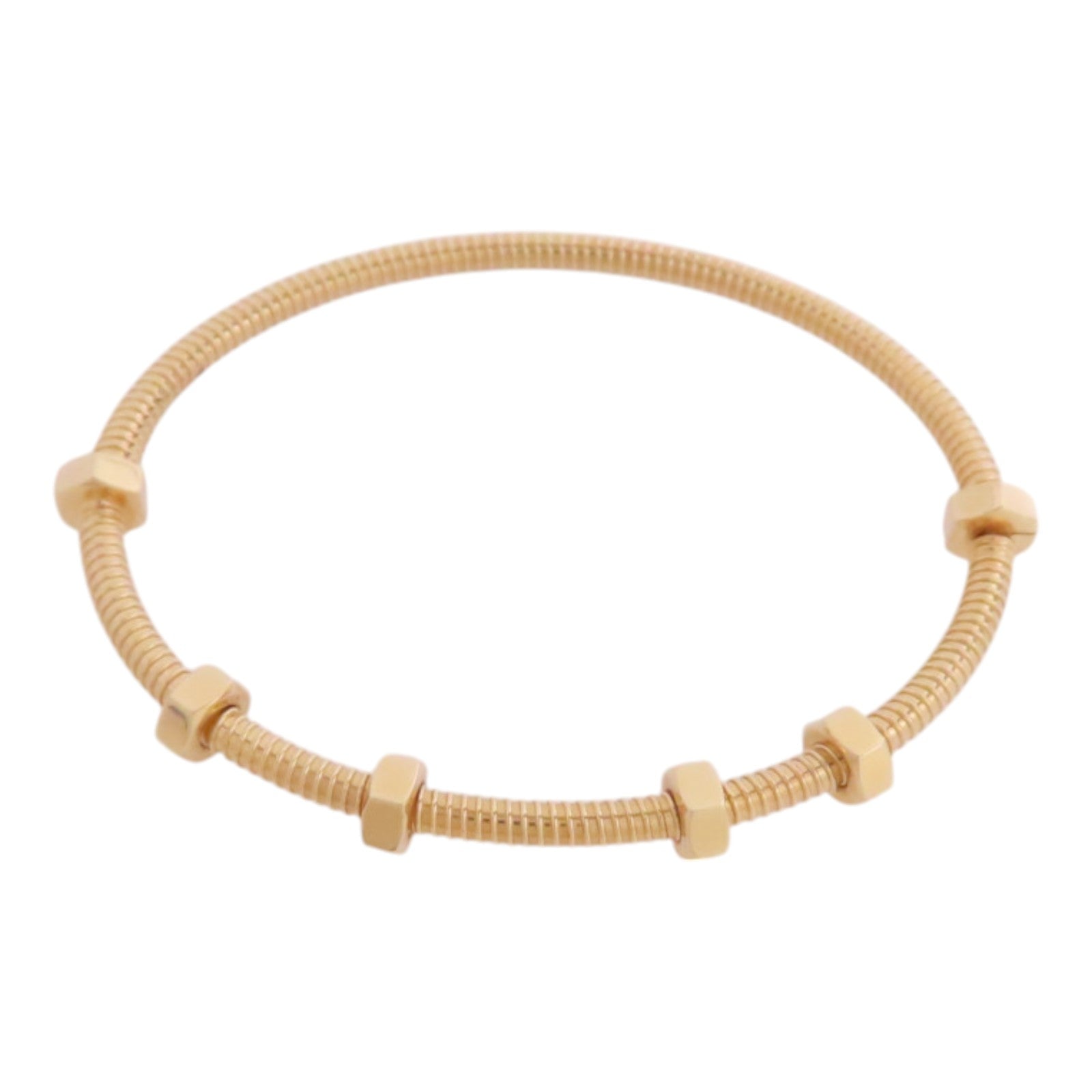 CARTIER 18K玫瑰金Ecrou de Cartier Blaceret手鏈#18