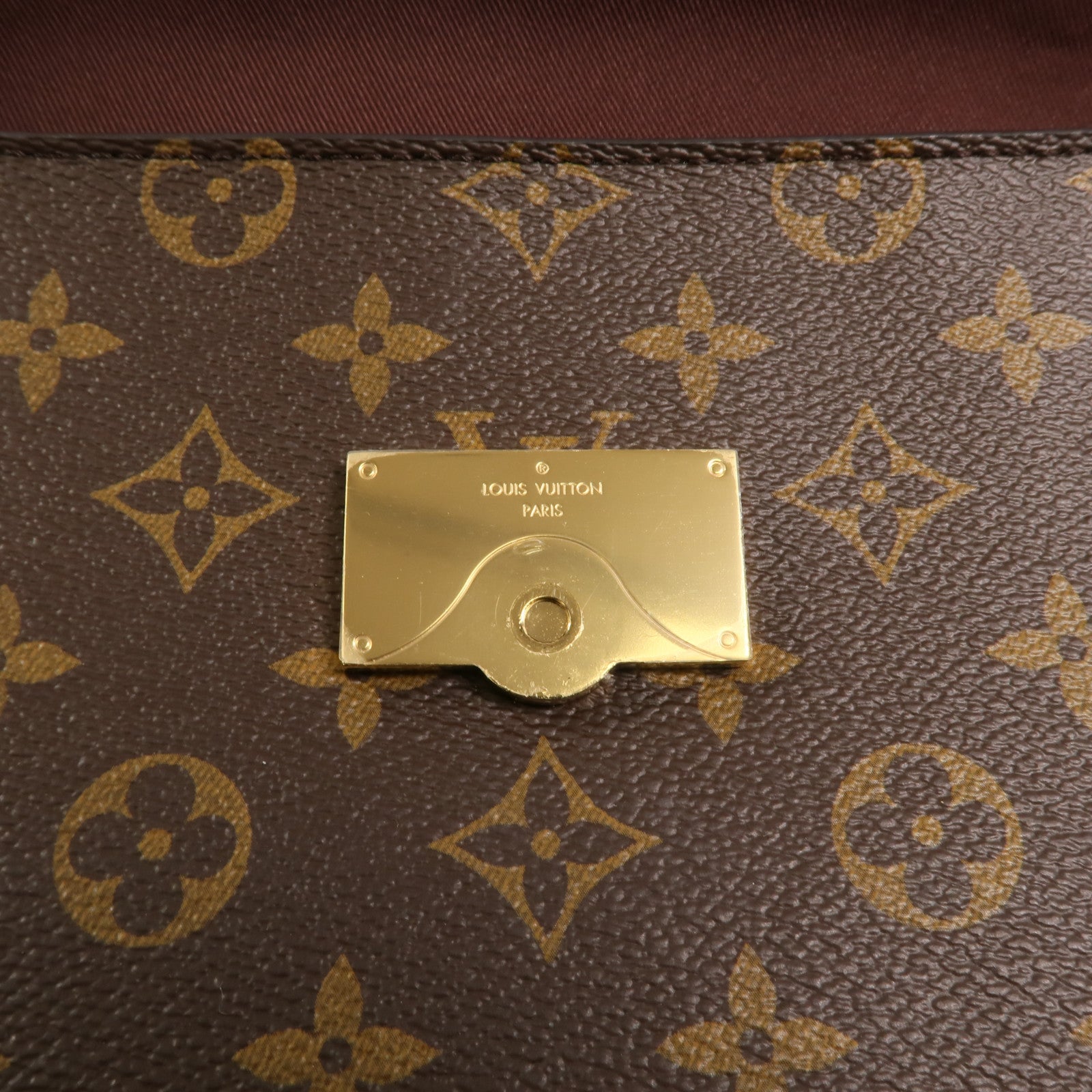 LOUIS VUITTON Monogram Cluny MM手挽肩背兩用袋