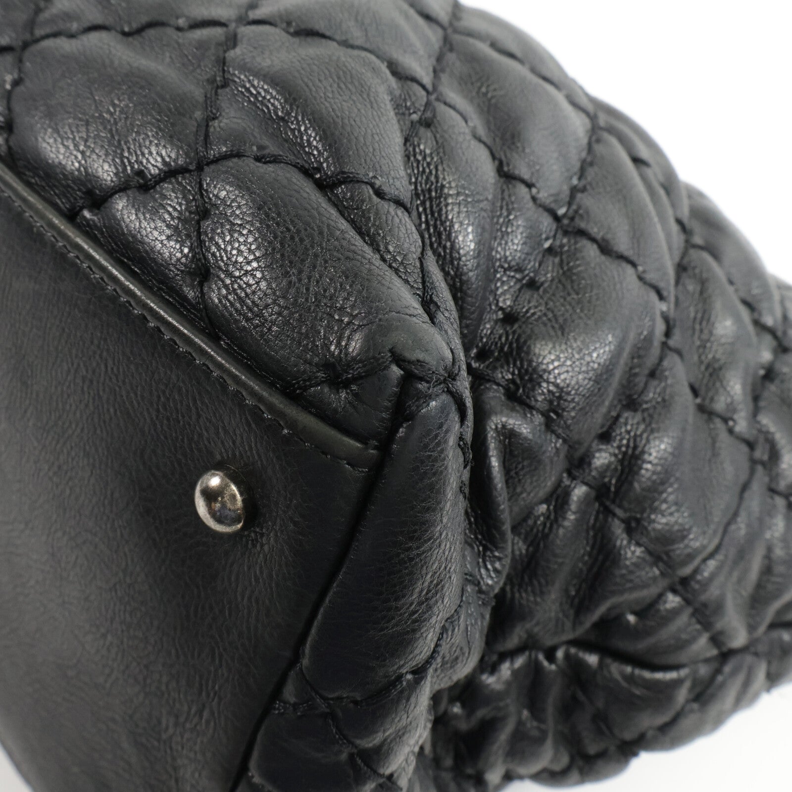 CHANEL 牛皮皮革Tote Bag鏈帶肩背袋