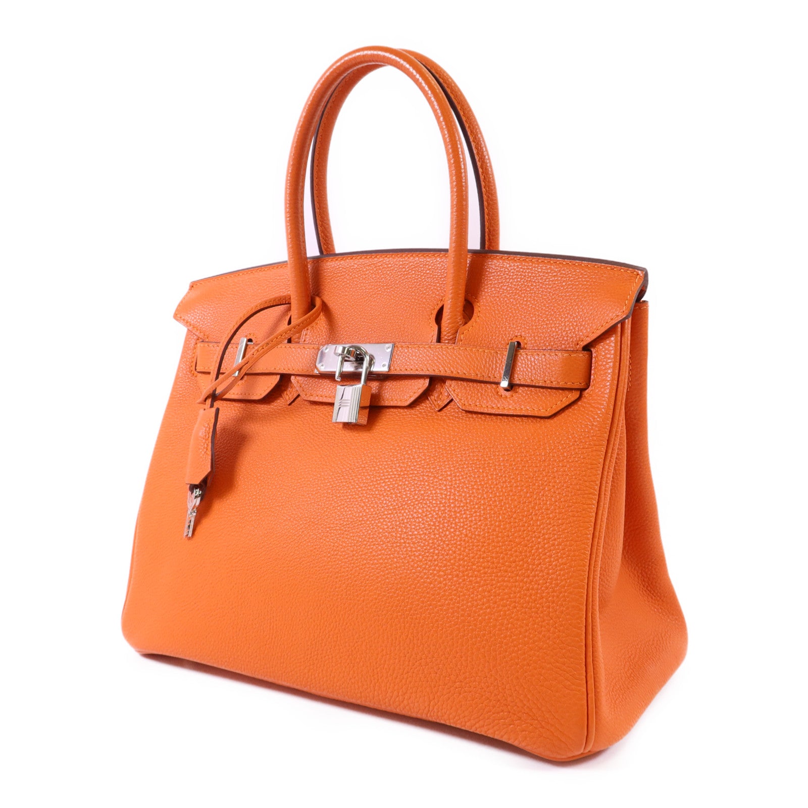 HERMES Togo皮革Birkin 30銀扣手挽袋