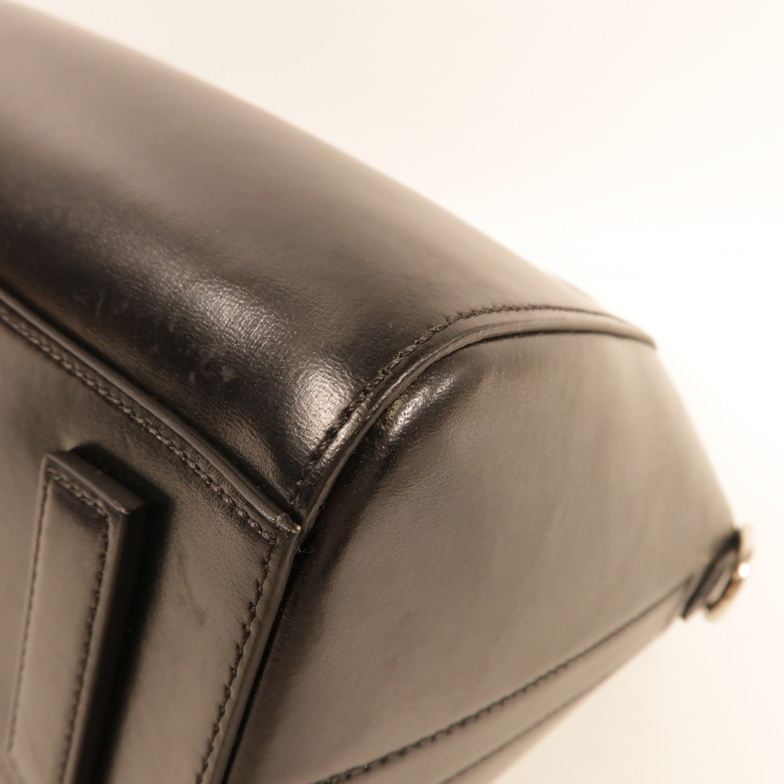 GIVENCHY 牛皮皮革Antigona bag銀扣手挽肩背兩用袋