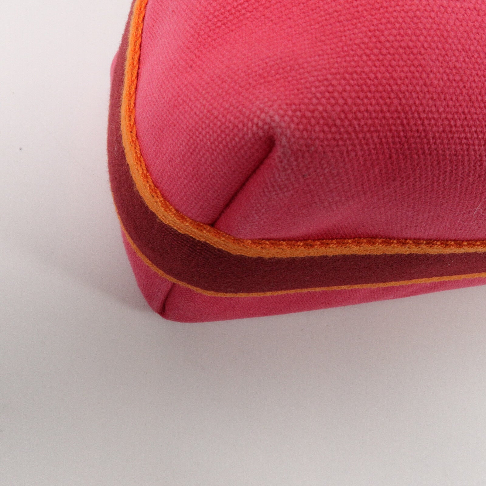 HERMES 帆布Bride A Brac GM手挽袋Hibiscus