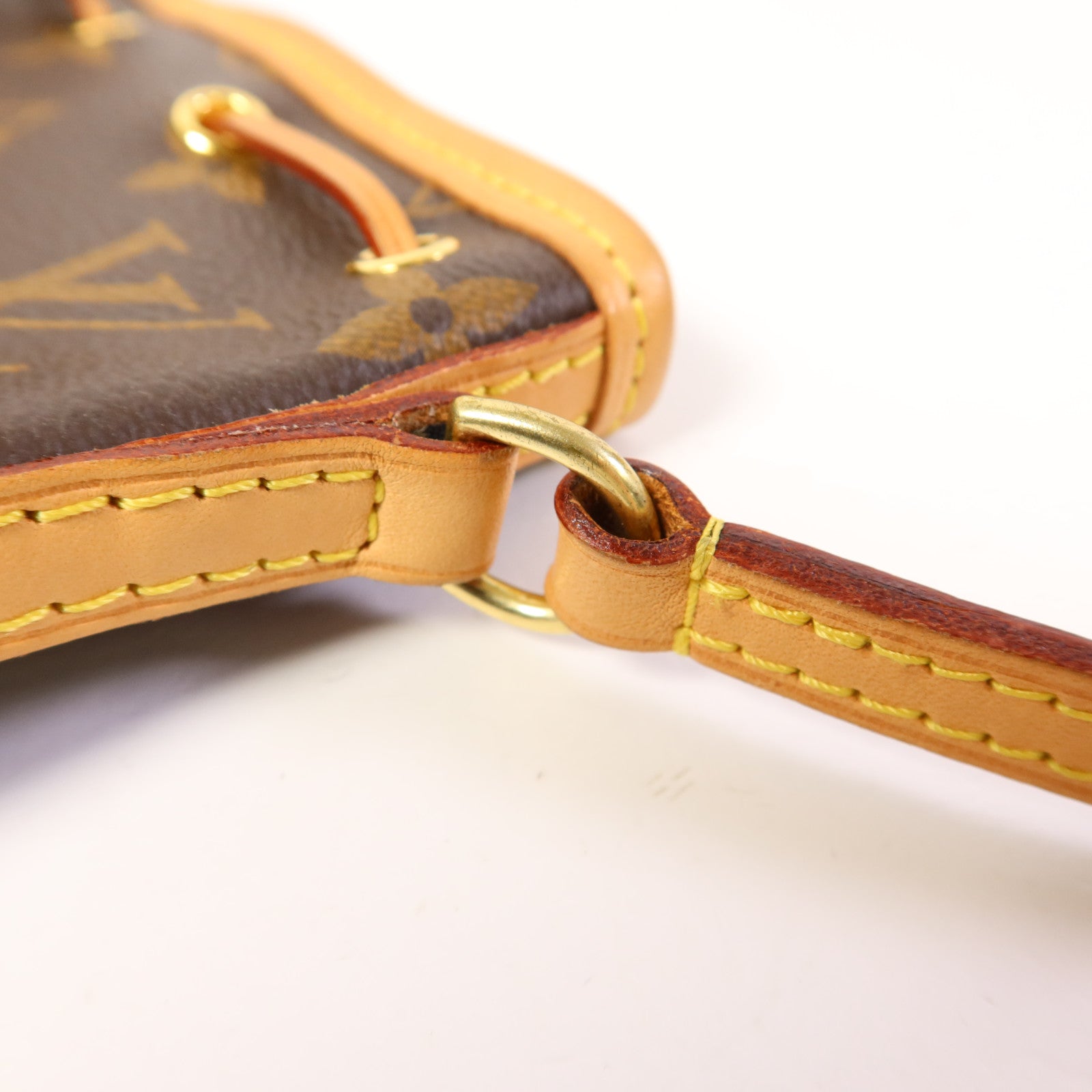 LOUIS VUITTON Monogram Nano Noe金扣肩背袋