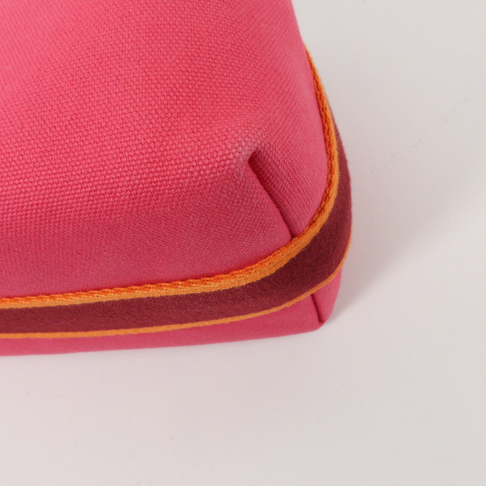 HERMES 帆布Bride A Brac GM手挽袋Hibiscus