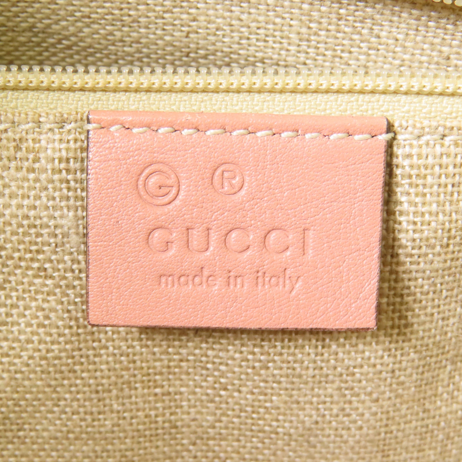 GUCCI 皮革Micro Guccissima Tote Bag金扣手挽袋