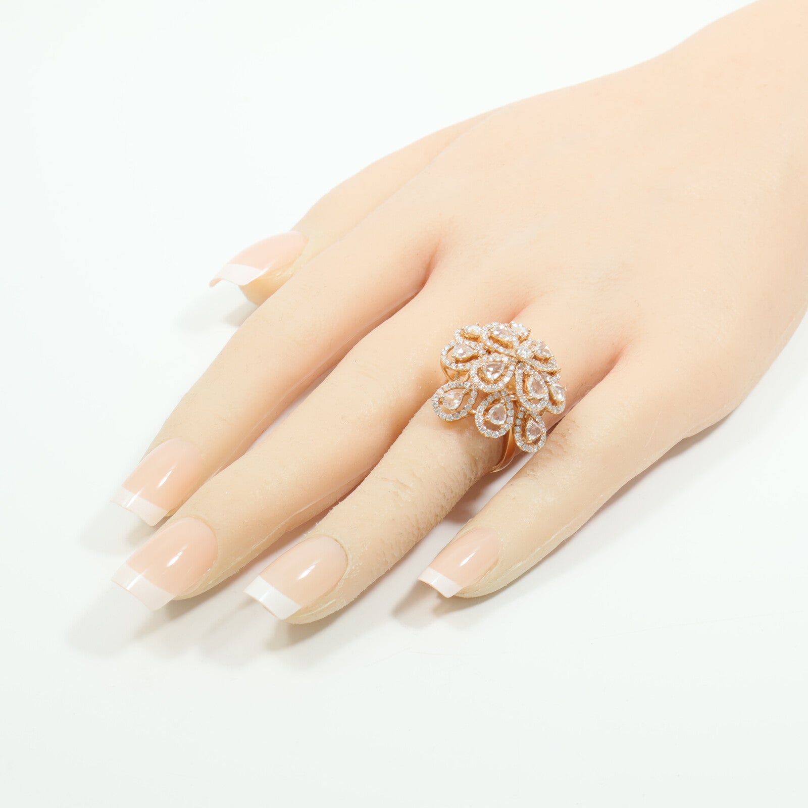 JEWELRY 18K玫瑰金Diamond Ring鑽石戒指