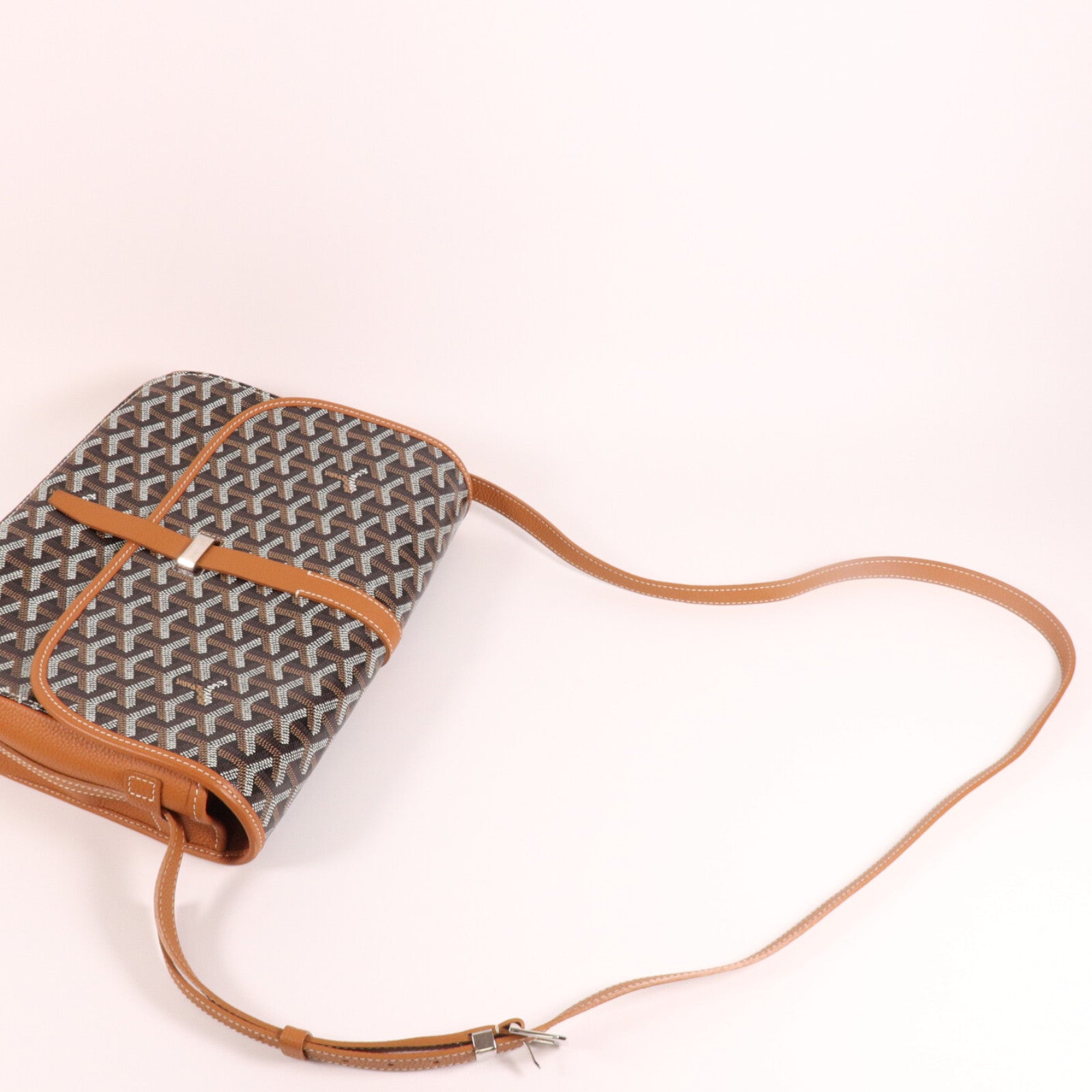 GOYARD 塗層帆布Belvedere MM肩背袋