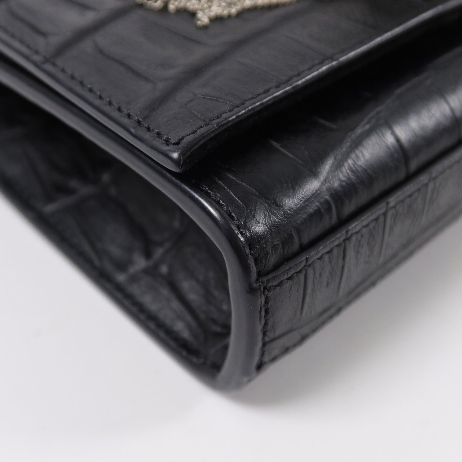 SAINT LAURENT 牛皮皮革Kate Small鏈帶肩背袋