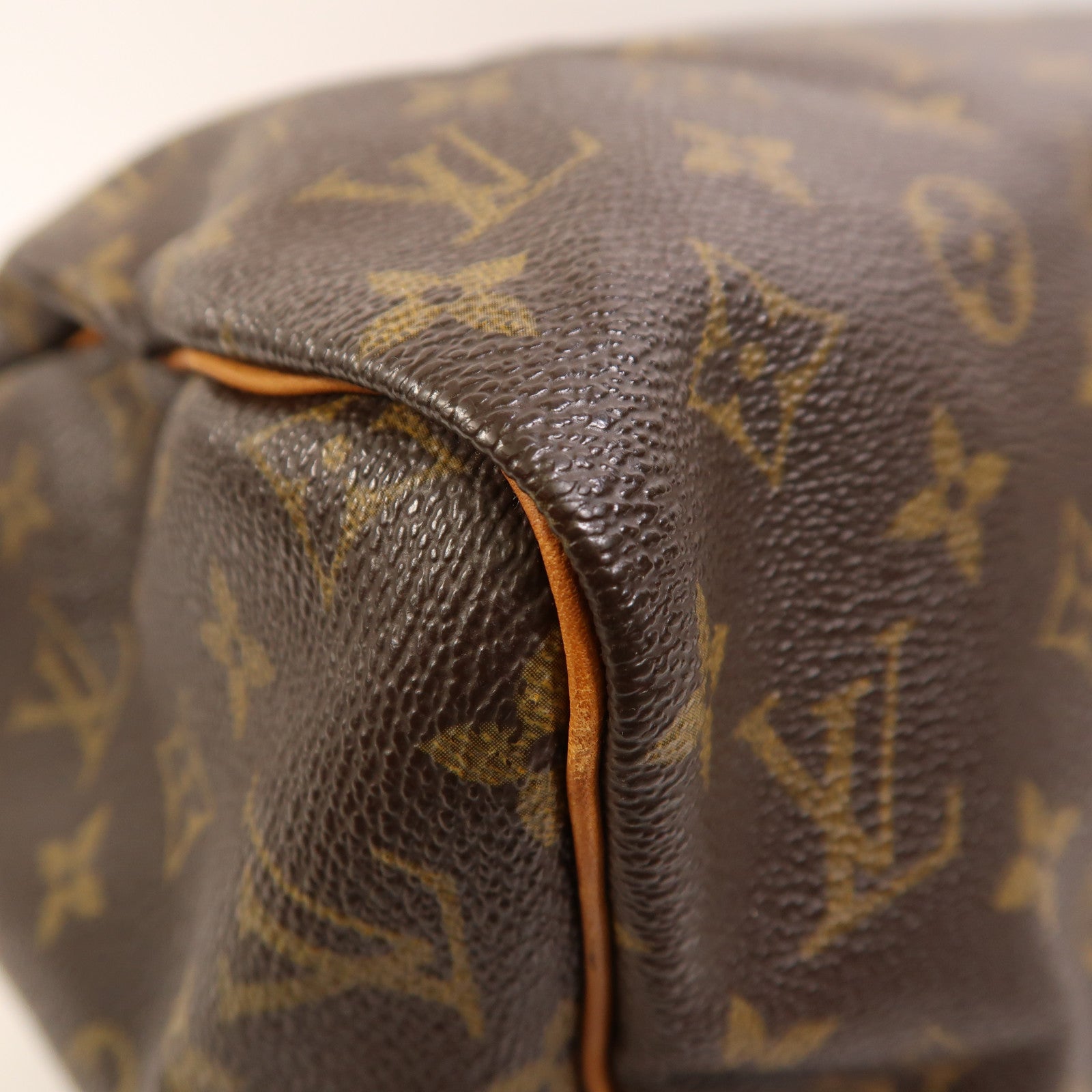 LOUIS VUITTON Monogram Speedy 30金扣手挽袋