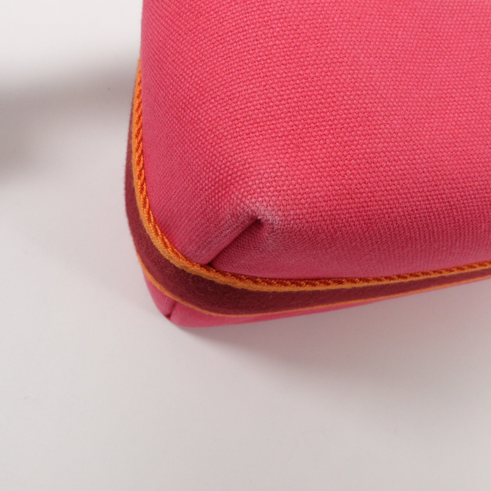 HERMES 帆布Bride A Brac GM手挽袋Hibiscus
