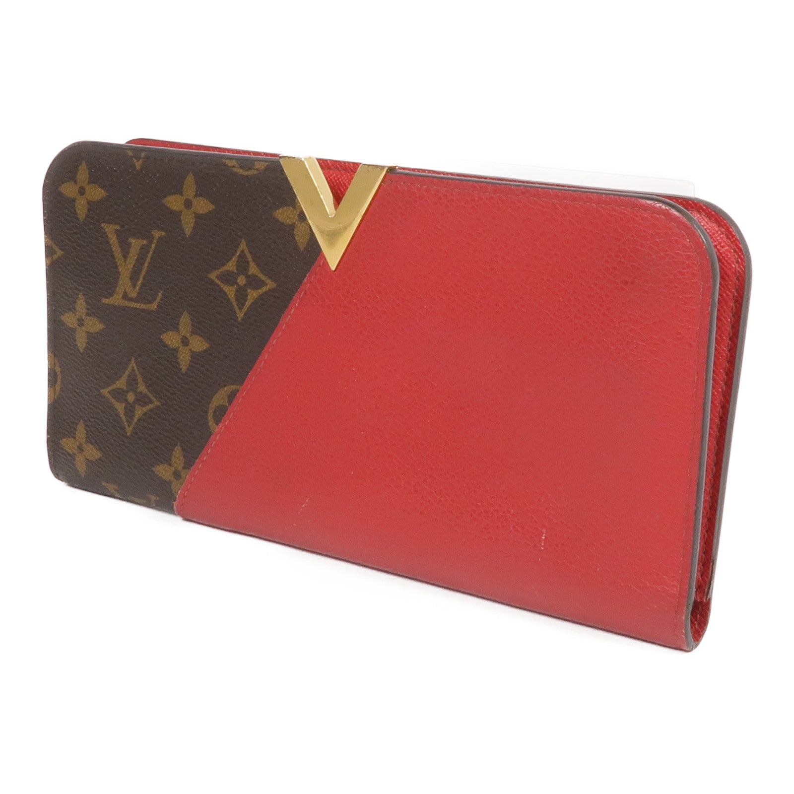 LOUIS VUITTON Monogram Portefeuille Kimono金扣長錢包