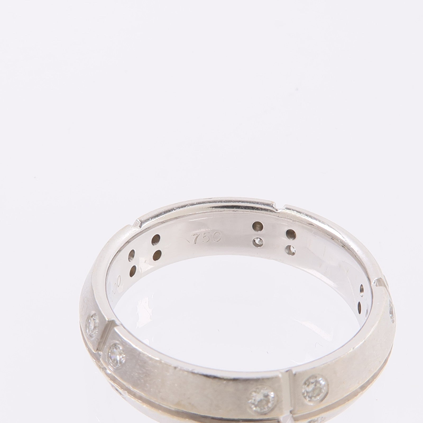 TIFFANY＆CO 18K白金Streamerica Diamond Ring鑽石戒指