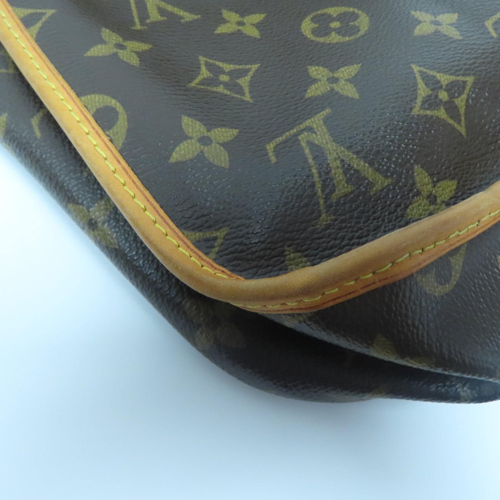LOUIS VUITTON 【激減優惠】Monogram Palermo GM金扣手挽肩背兩用袋啡色