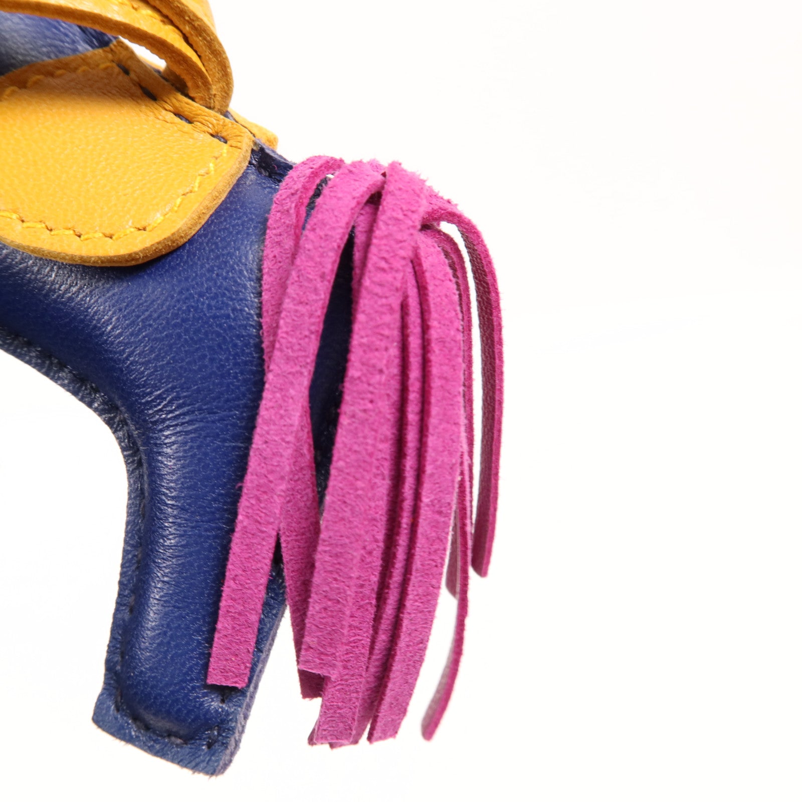 HERMES 皮革Rodeo PM掛飾