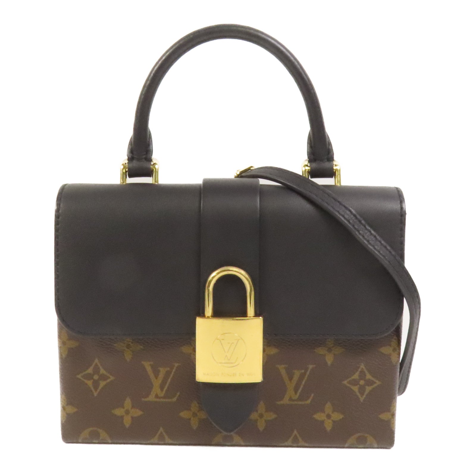 LOUIS VUITTON 【激減優惠】Monogram Locky BB金扣手挽肩背兩用袋