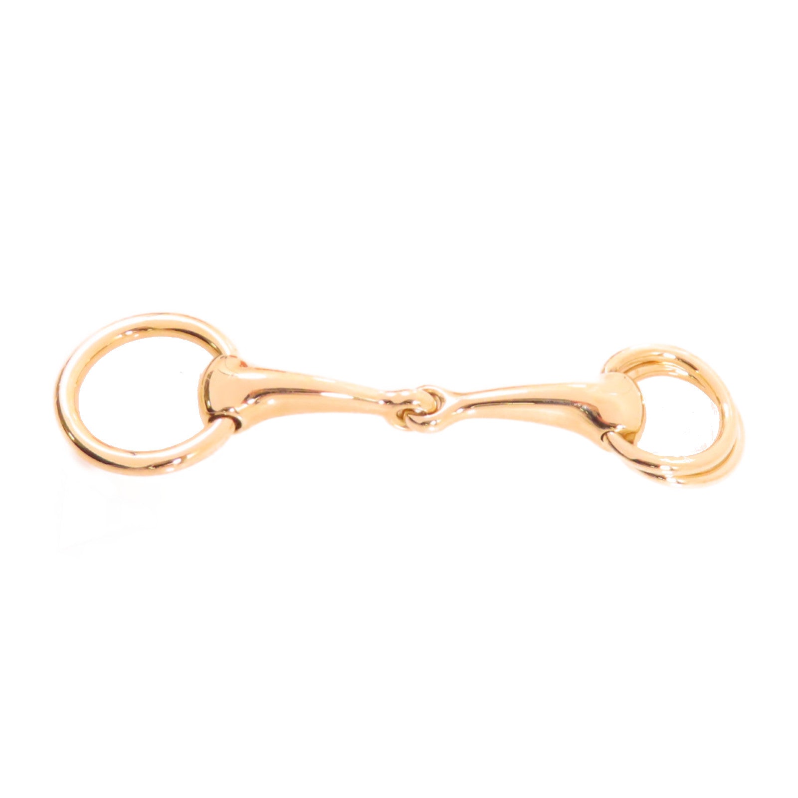 HERMES 金屬Mors twilly Scarf Ring金色