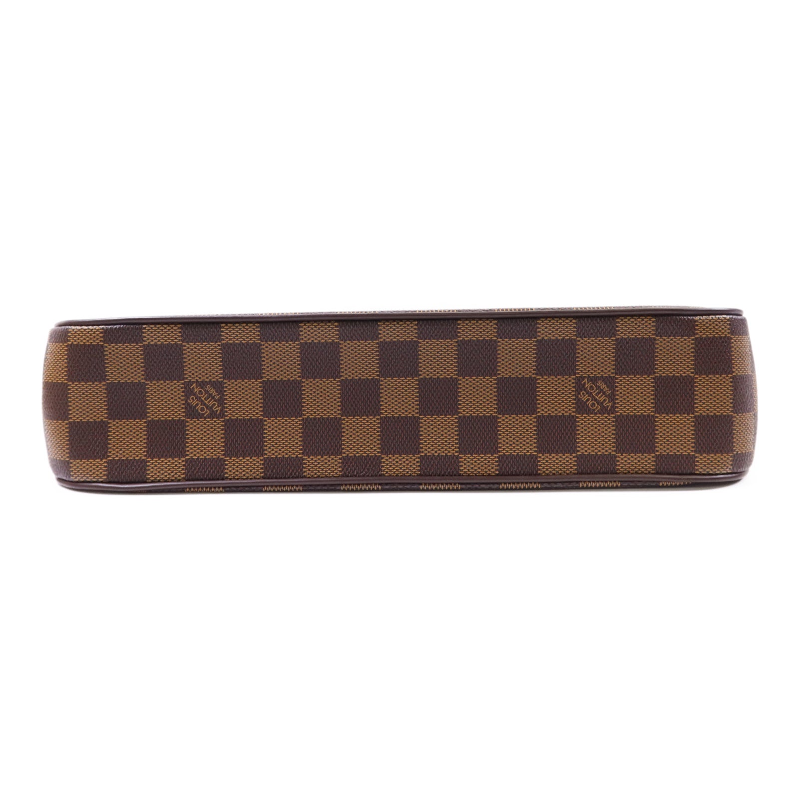 LOUIS VUITTON Damier Aubagne金扣肩背袋