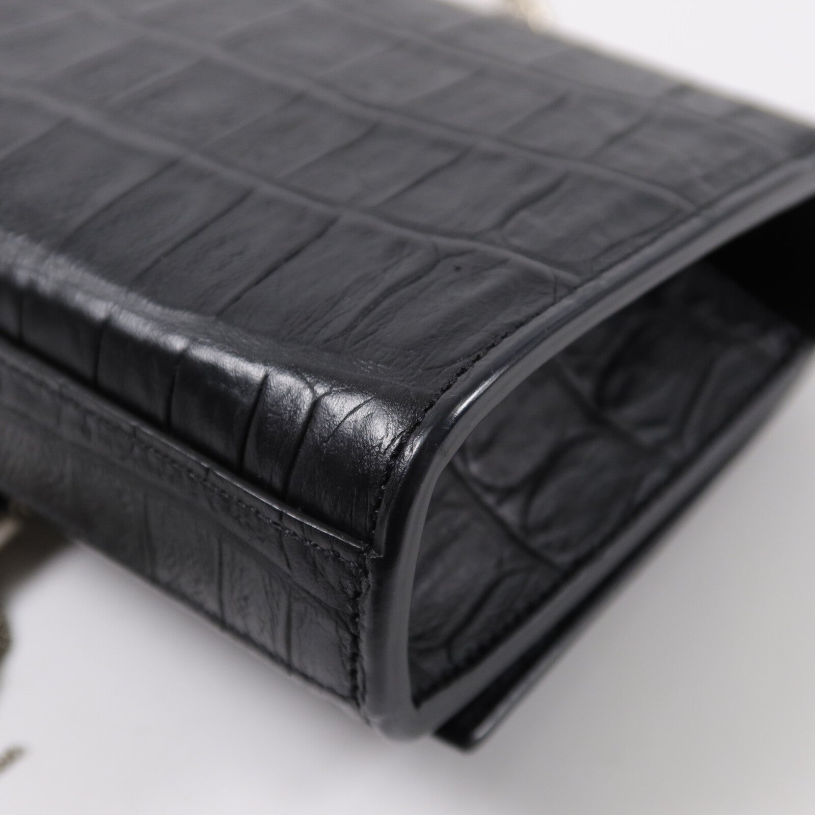 SAINT LAURENT 牛皮皮革Kate Small鏈帶肩背袋