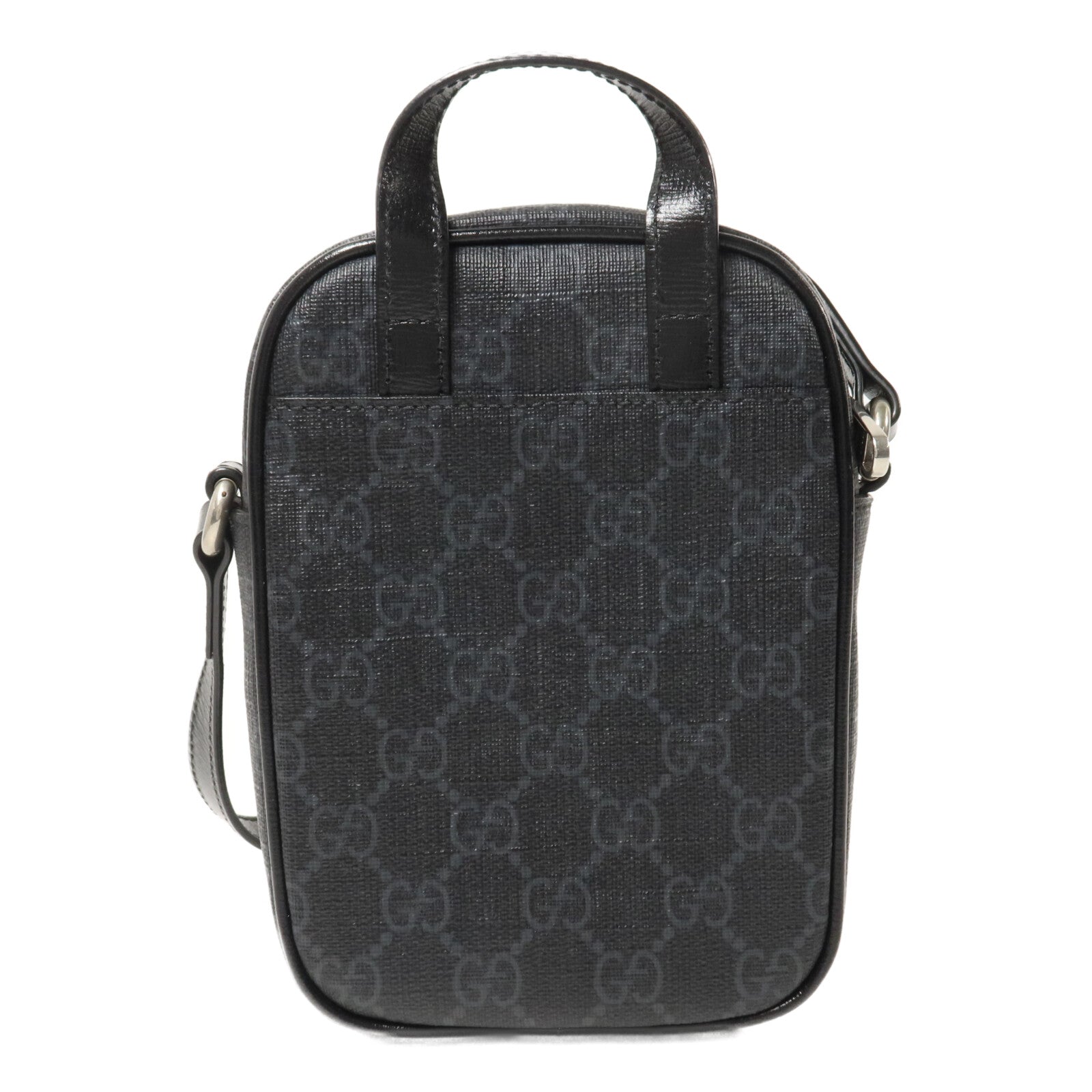 GUCCI 塗層帆布Interlocking G Mini肩背袋