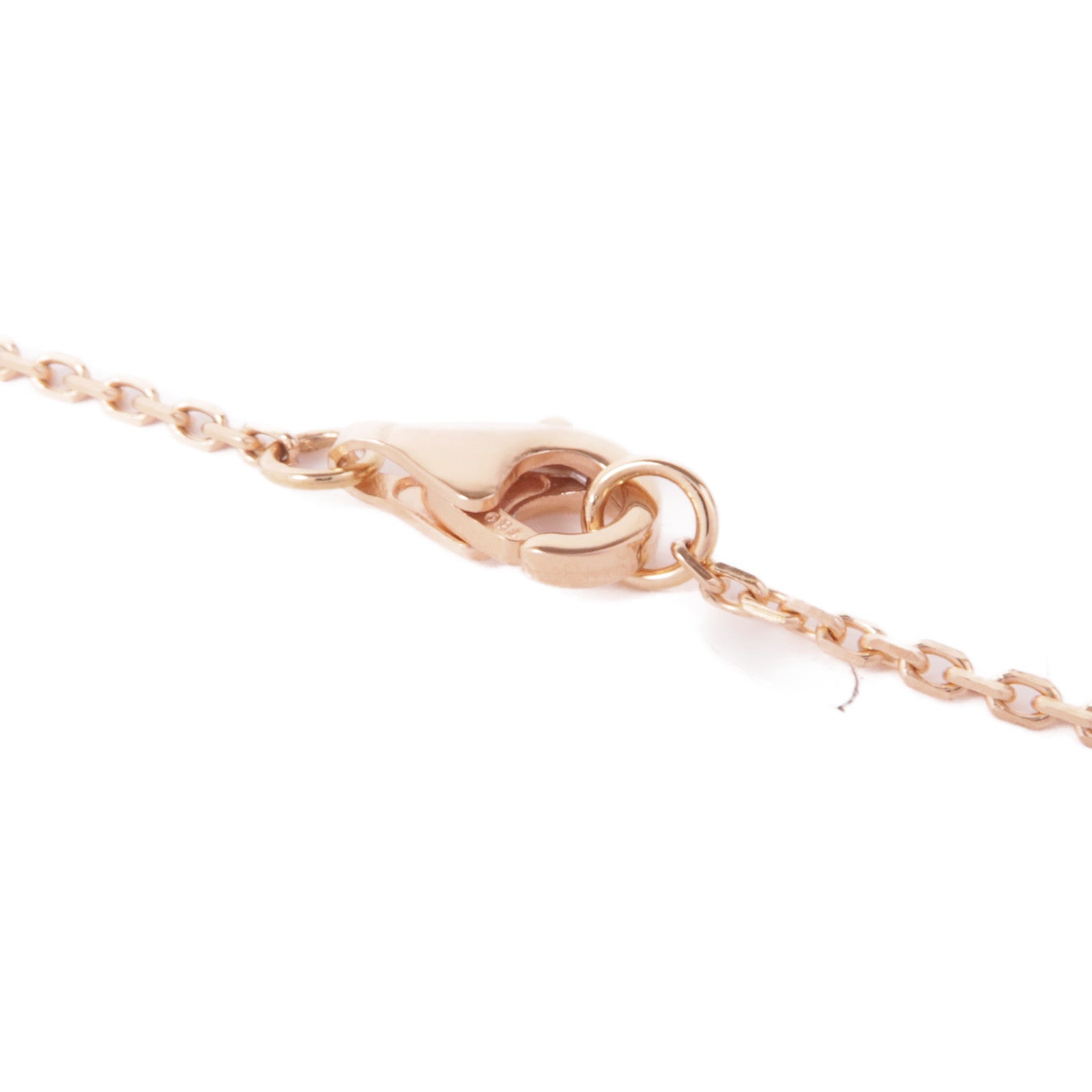 CARTIER Trinity Necklace 5P Diamond B7058700 18K Yellow White Pink Gold