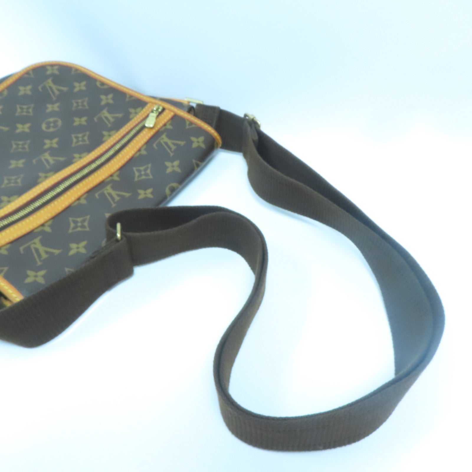 LOUIS VUITTON 【激減優惠】Monogram Palermo GM金扣手挽肩背兩用袋啡色
