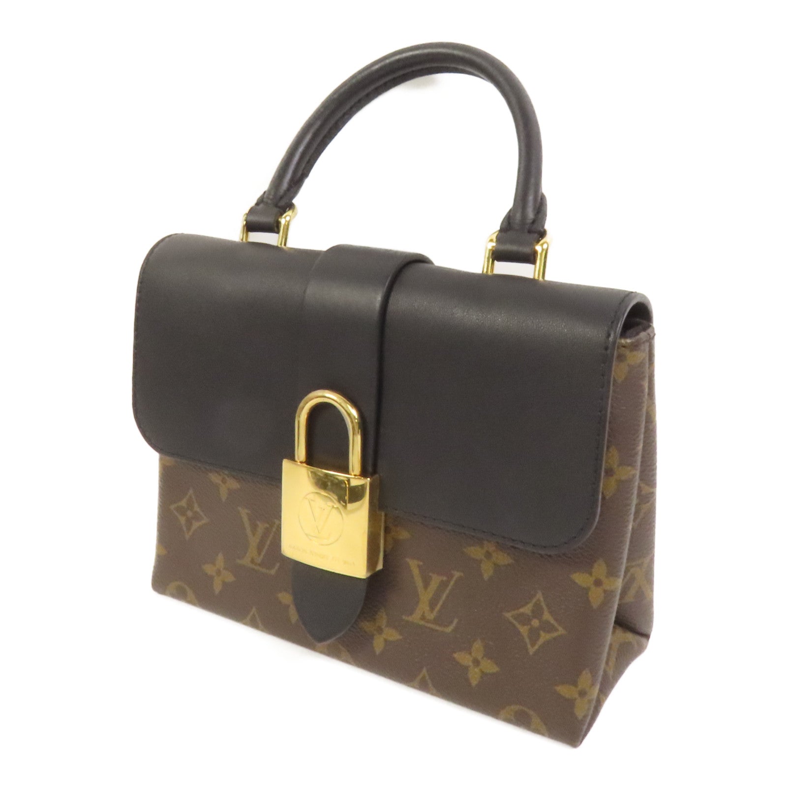LOUIS VUITTON 【激減優惠】Monogram Locky BB金扣手挽肩背兩用袋