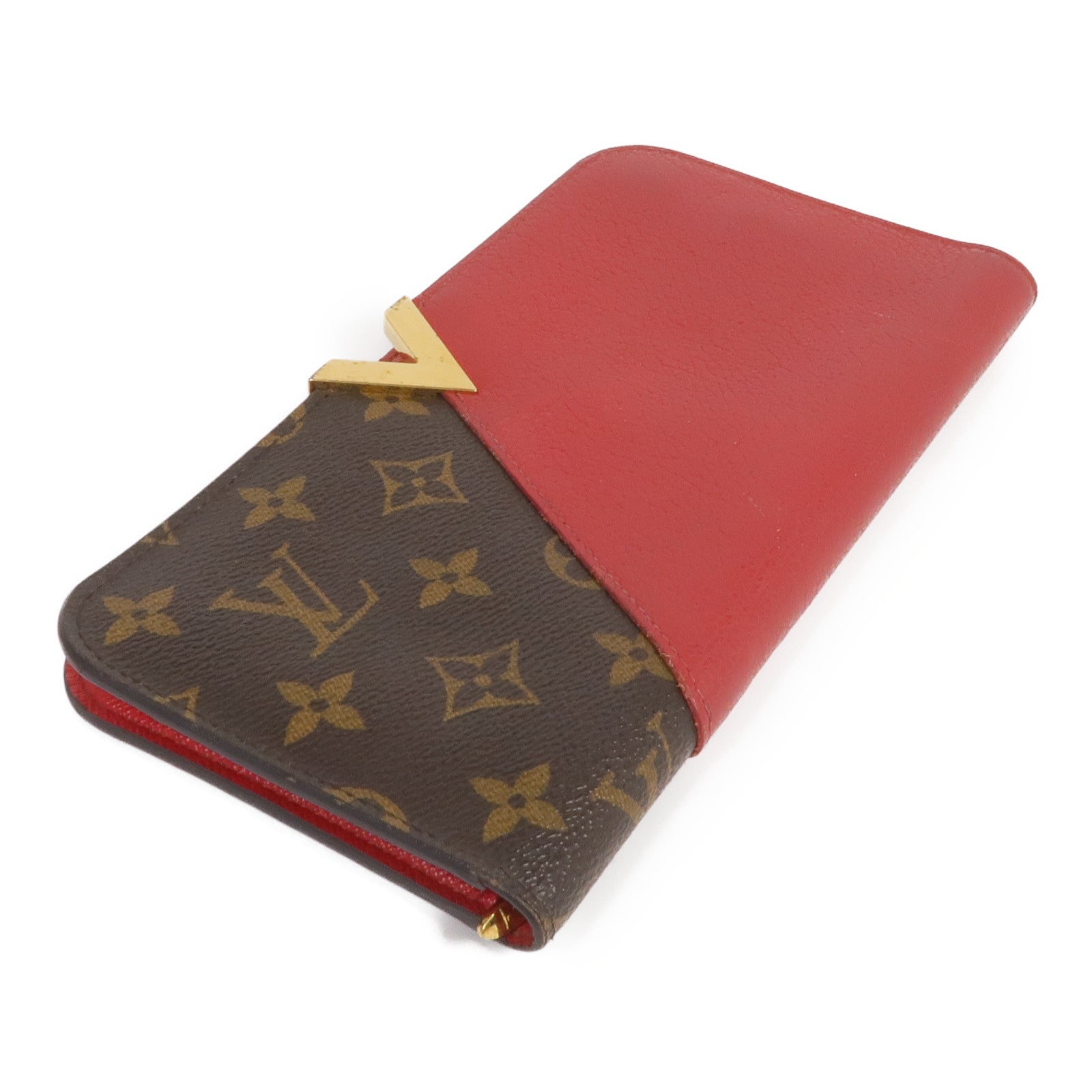 LOUIS VUITTON Monogram Portefeuille Kimono金扣長錢包