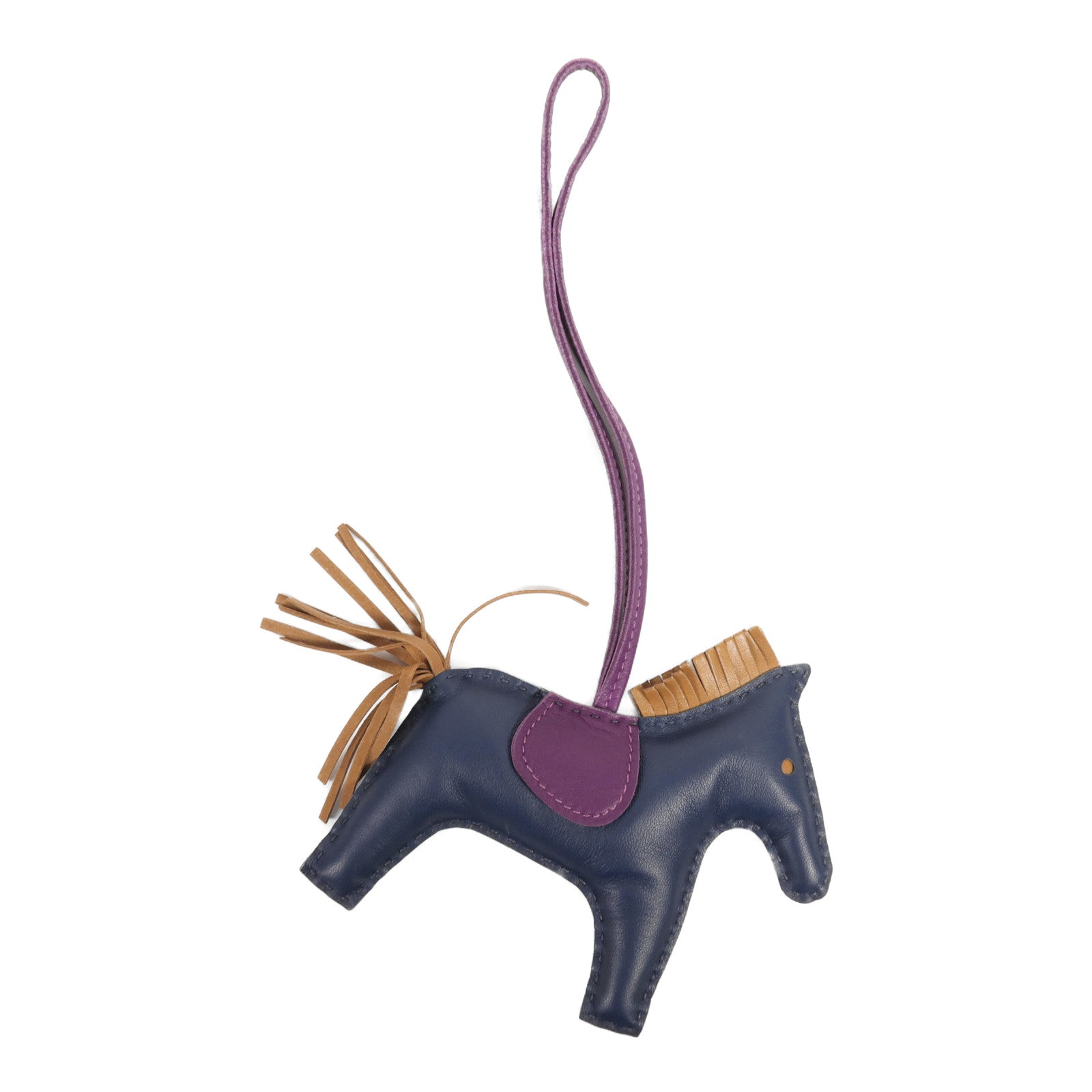 HERMES Milo皮革Rodeo MM掛飾