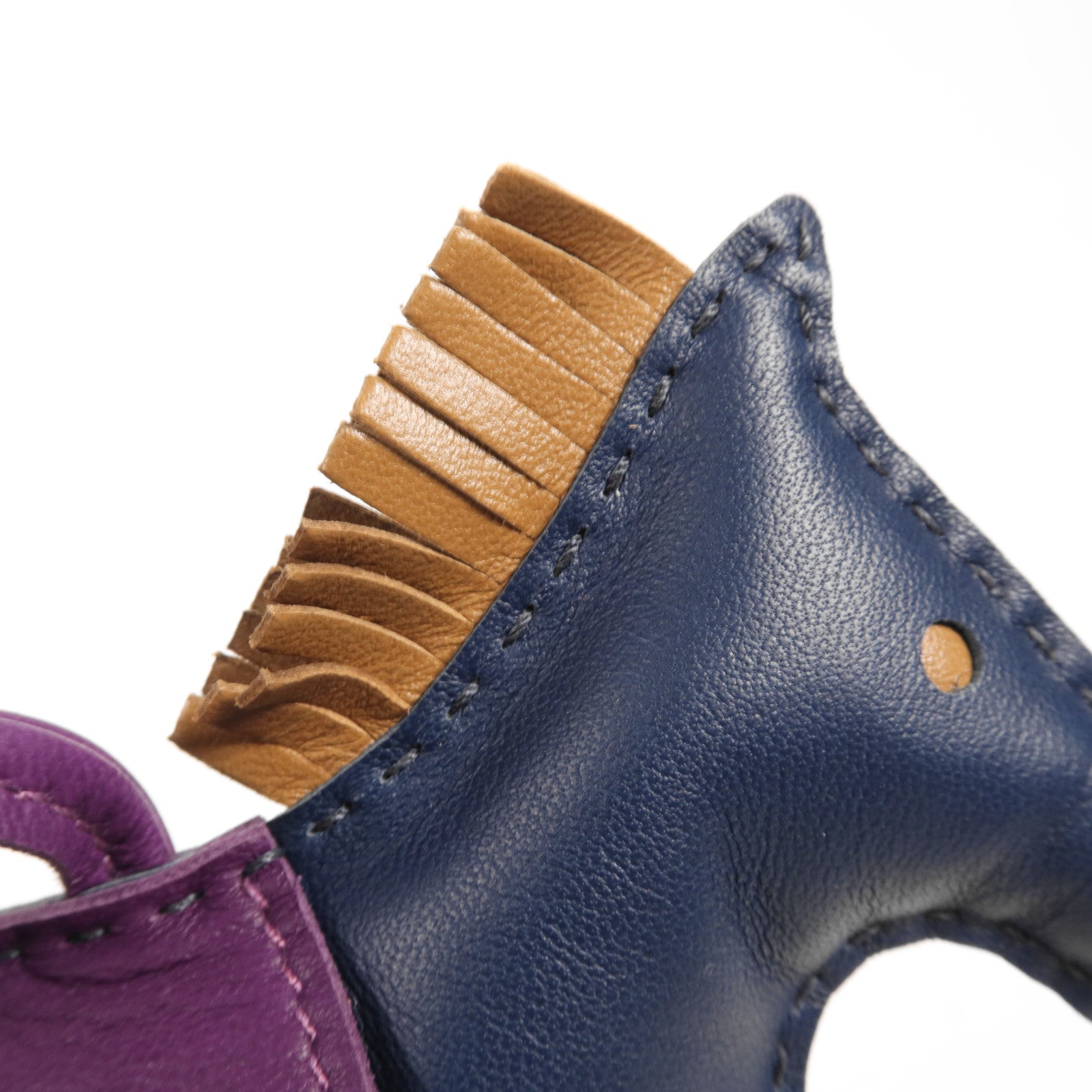 HERMES Milo皮革Rodeo MM掛飾