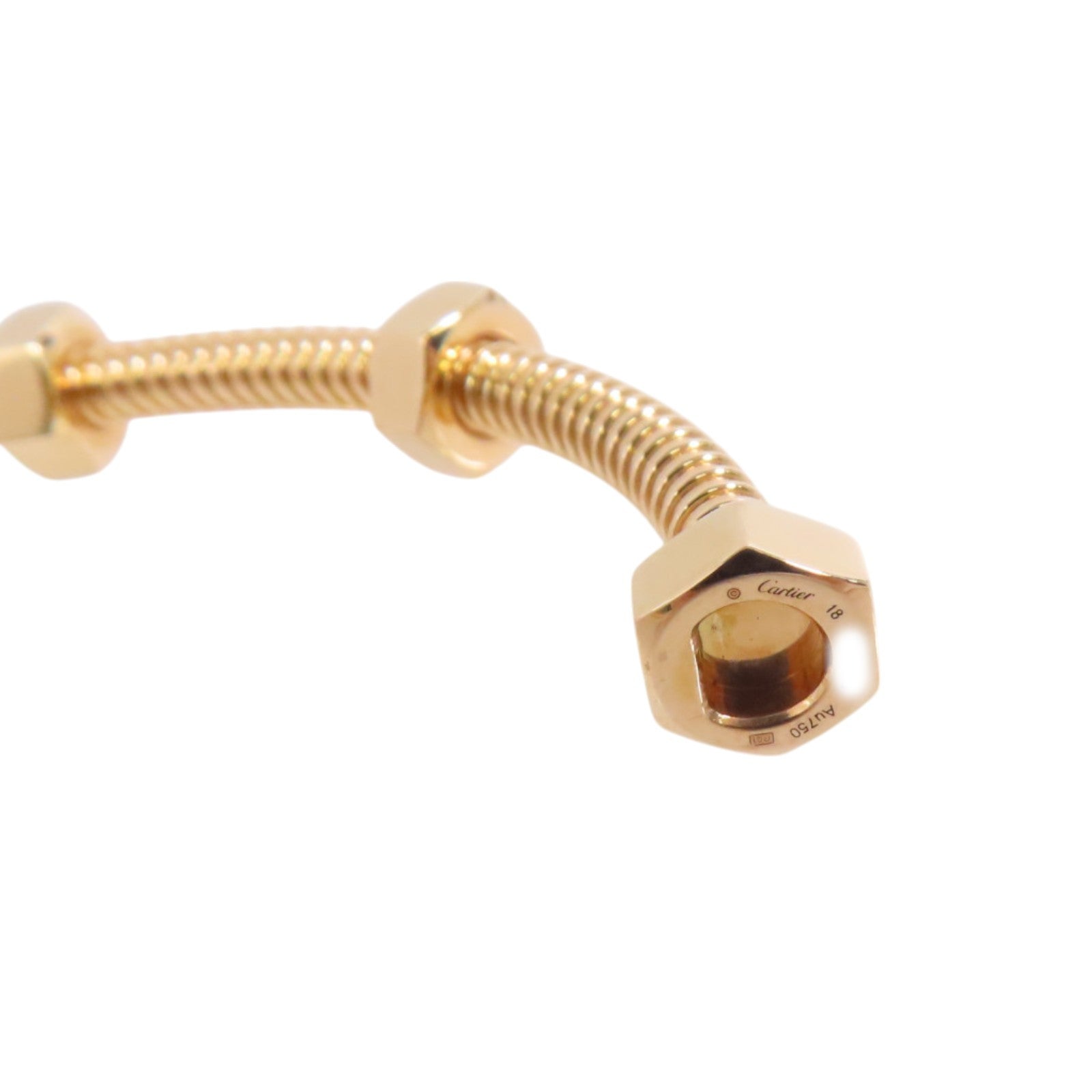 CARTIER 18K玫瑰金Ecrou de Cartier Blaceret手鏈#18