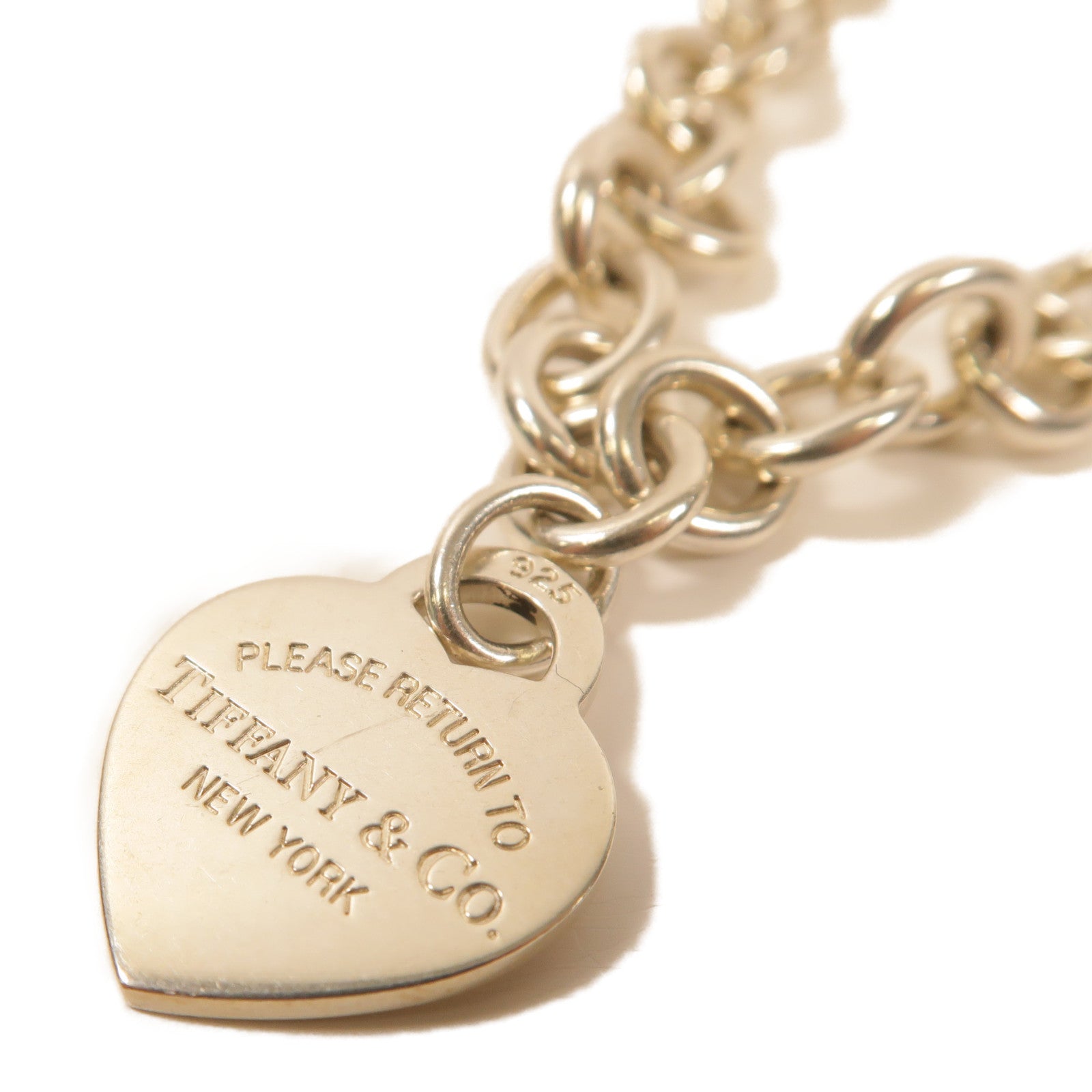 TIFFANY＆CO 925純銀Necklace項鍊銀色