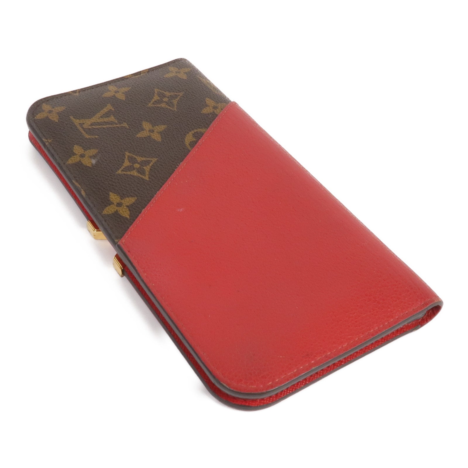 LOUIS VUITTON Monogram Portefeuille Kimono金扣長錢包