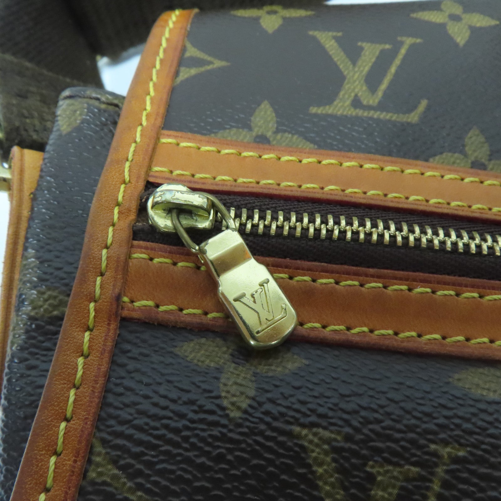 LOUIS VUITTON 【激減優惠】Monogram Palermo GM金扣手挽肩背兩用袋啡色