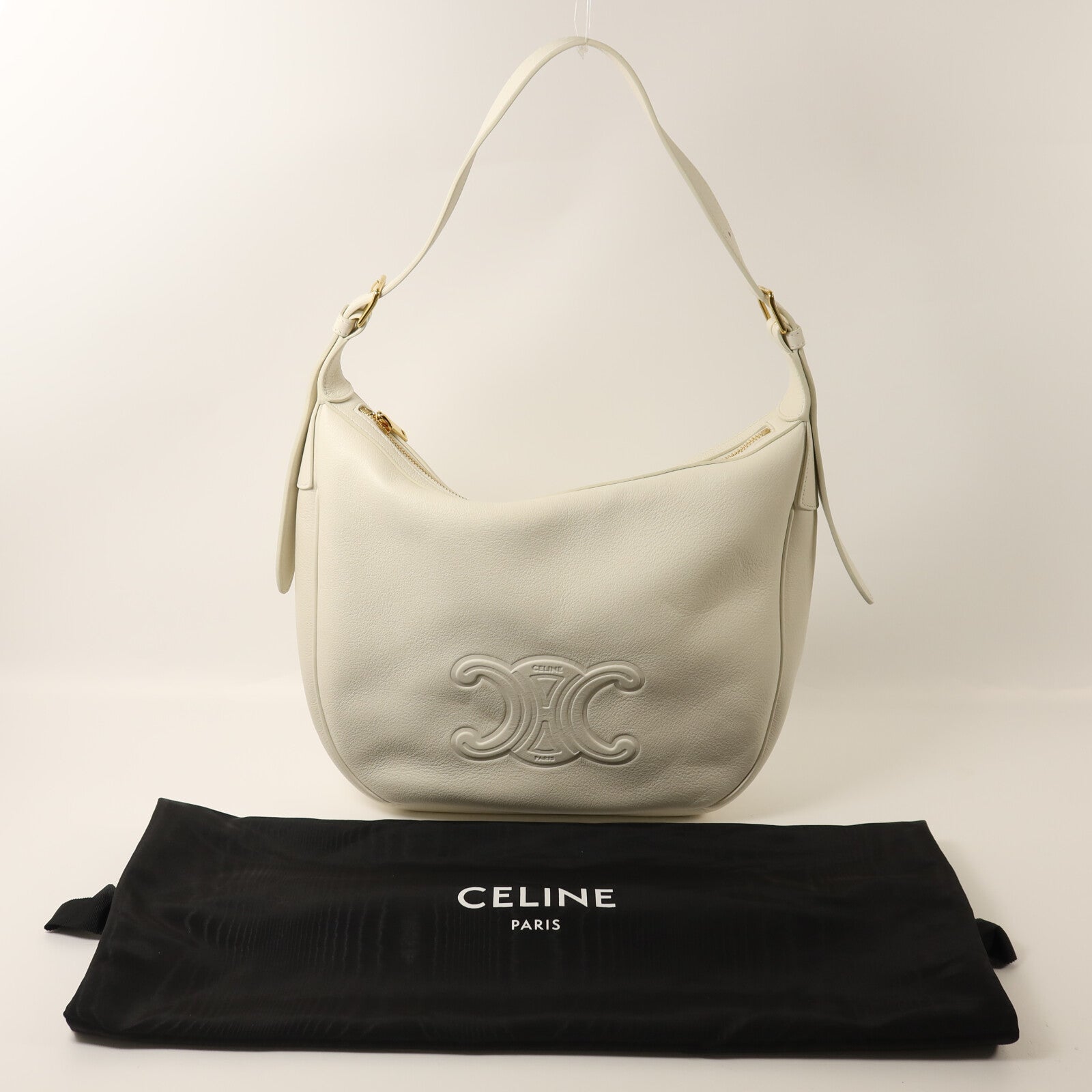 CELINE 牛皮皮革Heloise肩背袋