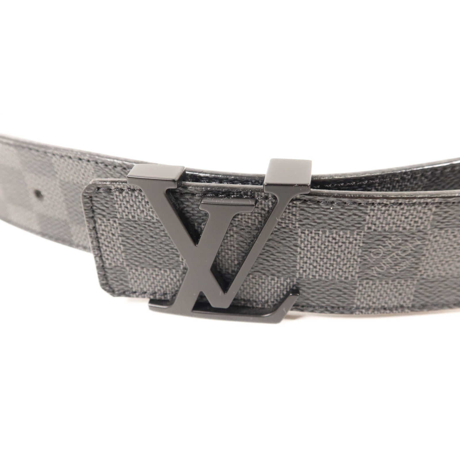LOUIS VUITTON Damier Graphite Belt皮帶