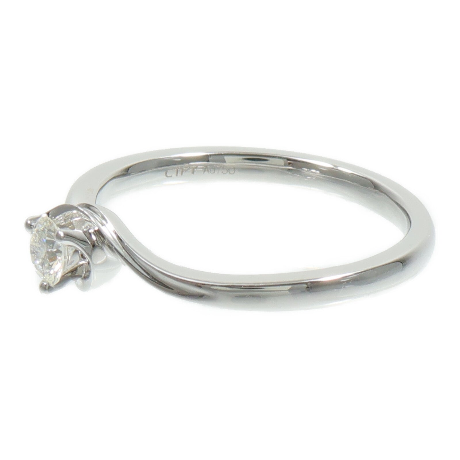 JEWELRY 18K白金Diamond Ring鑽石戒指