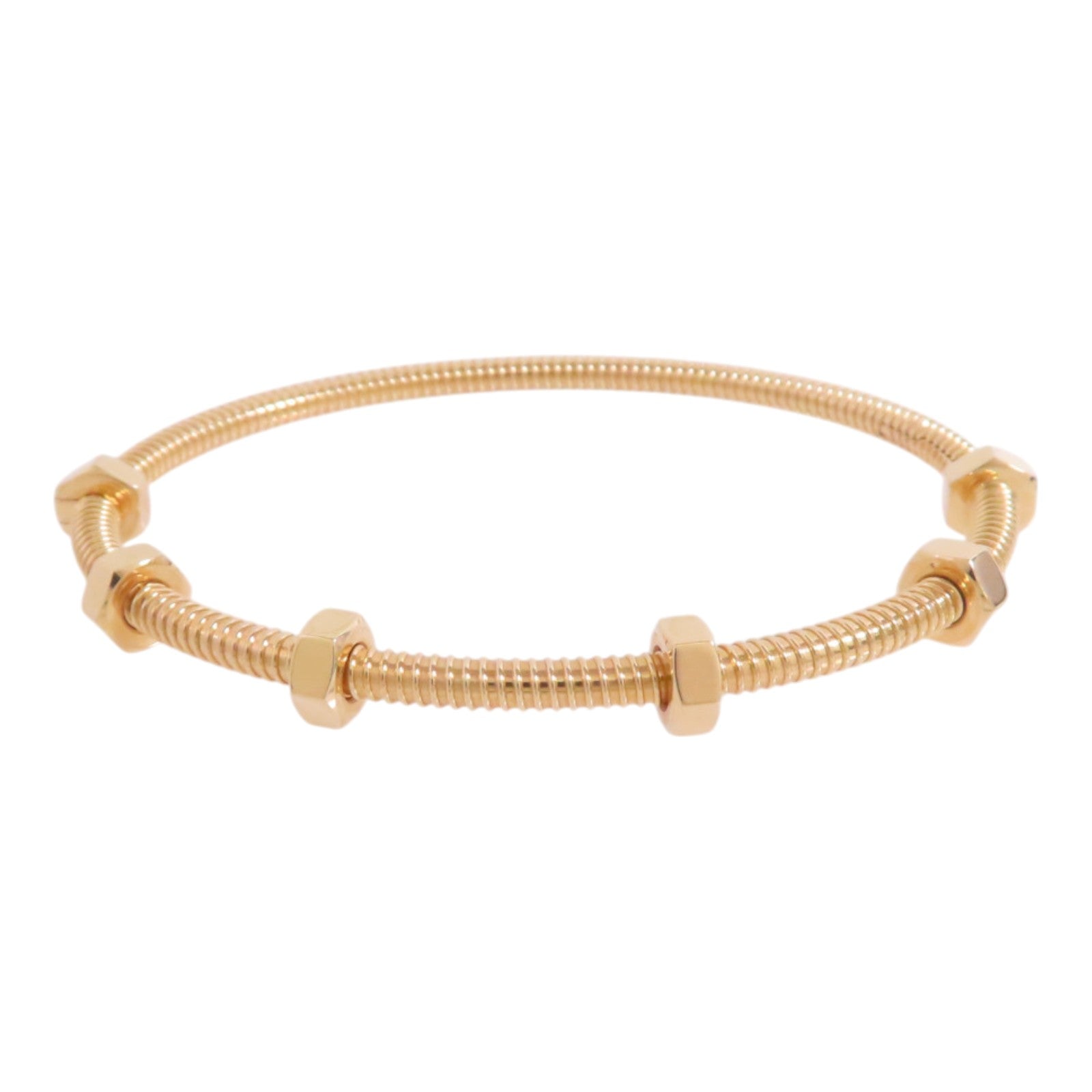 CARTIER 18K玫瑰金Ecrou de Cartier Blaceret手鏈#18